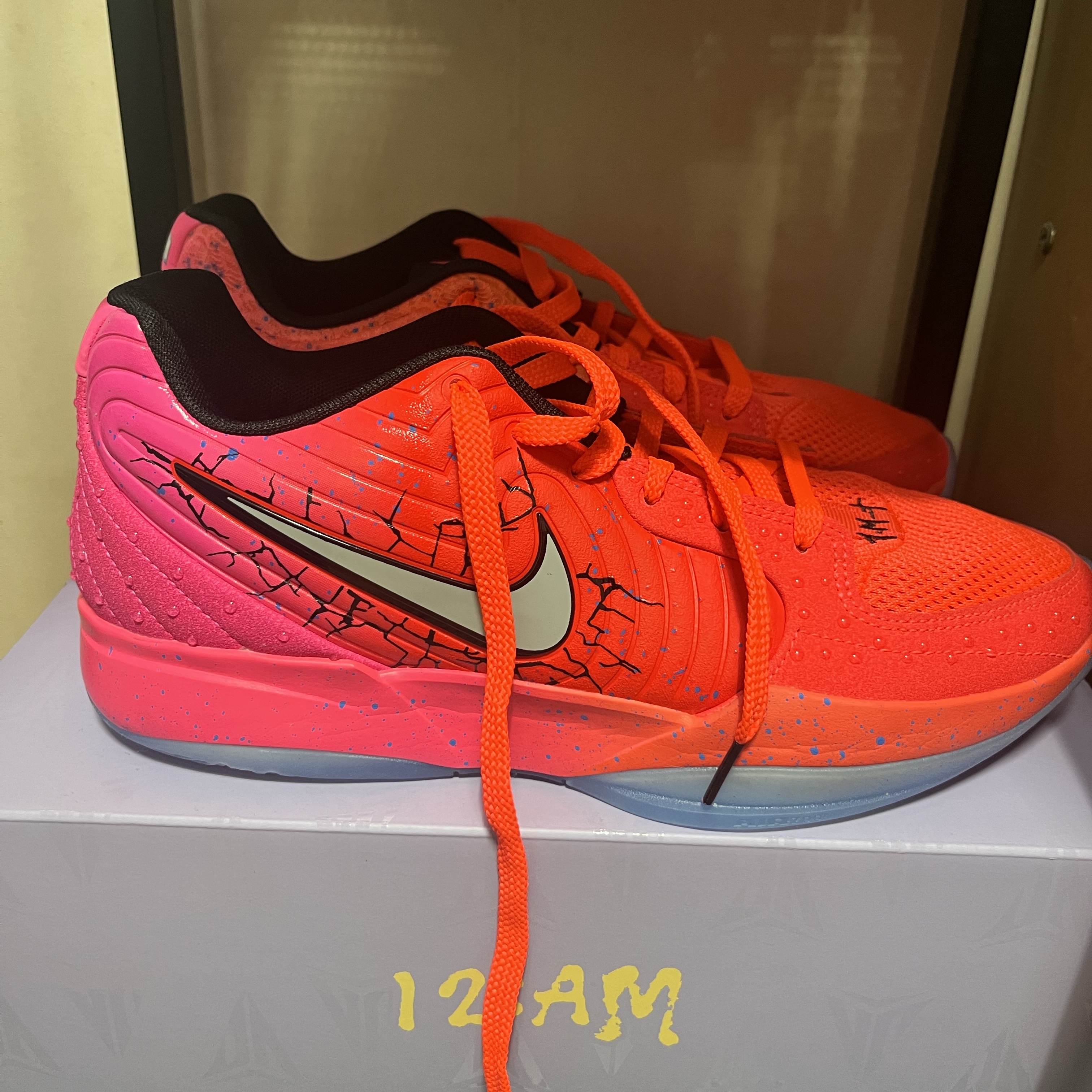 Nike x Kool-Aid Ja 2 EP Bright Crimson Hyper Pink 착용 스타일
