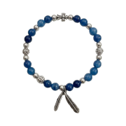 December Ten Apatite Beads Bracelet