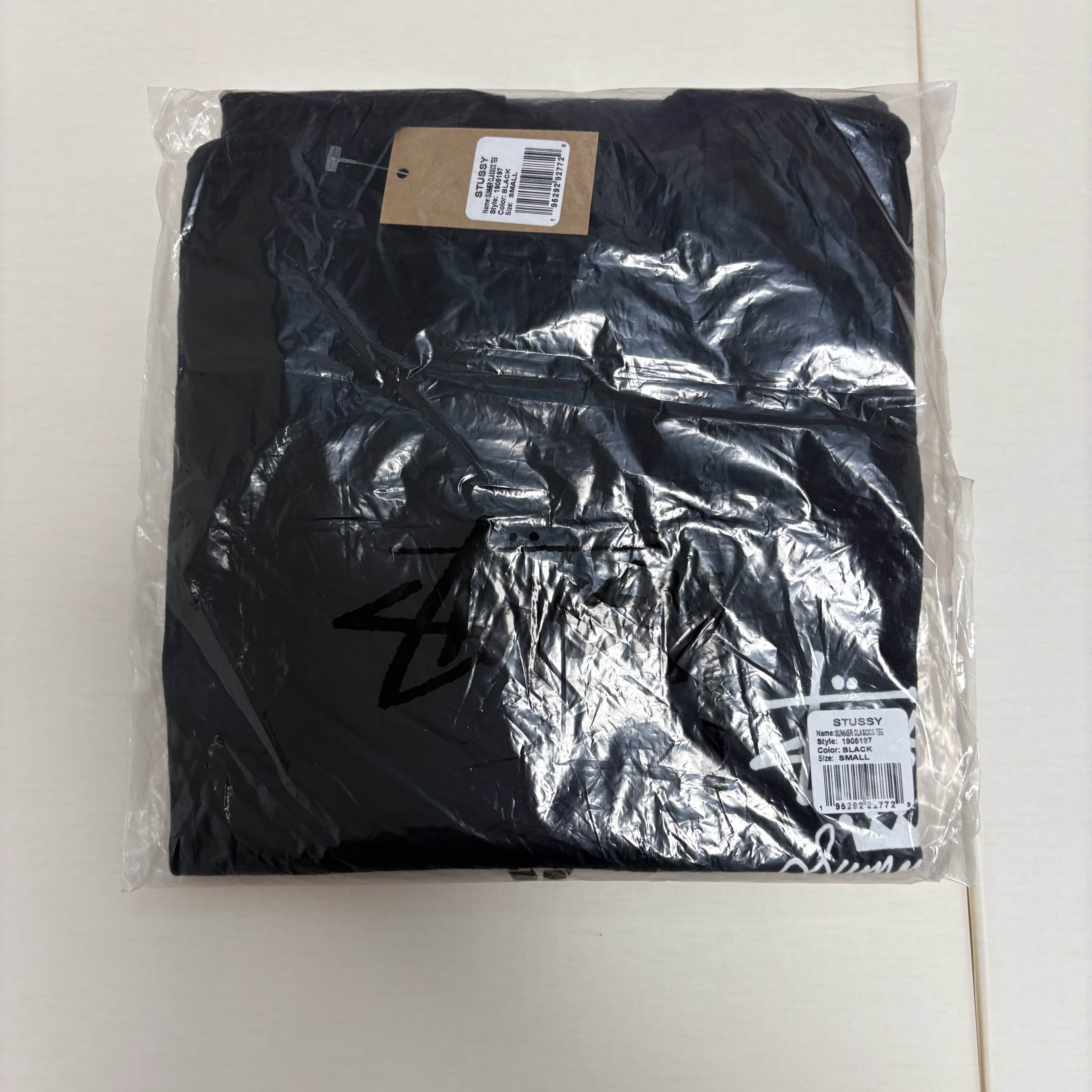 Stussy Summer Classics T-Shirt Black 착용 스타일 - 6