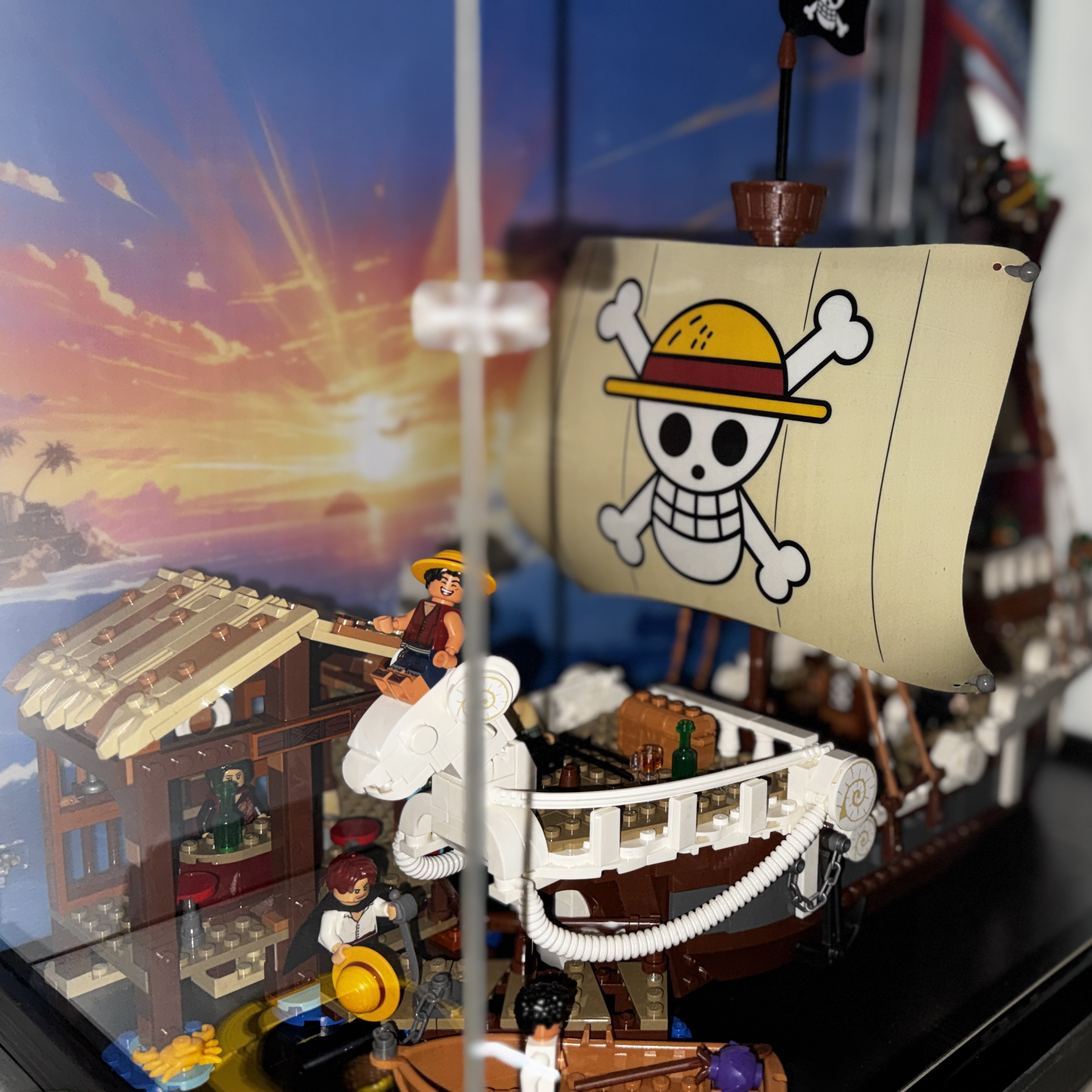 Lego One Piece Windmill Village Cabin, Lego One Piece The Going Merry Pirate Ship 착용 스타일