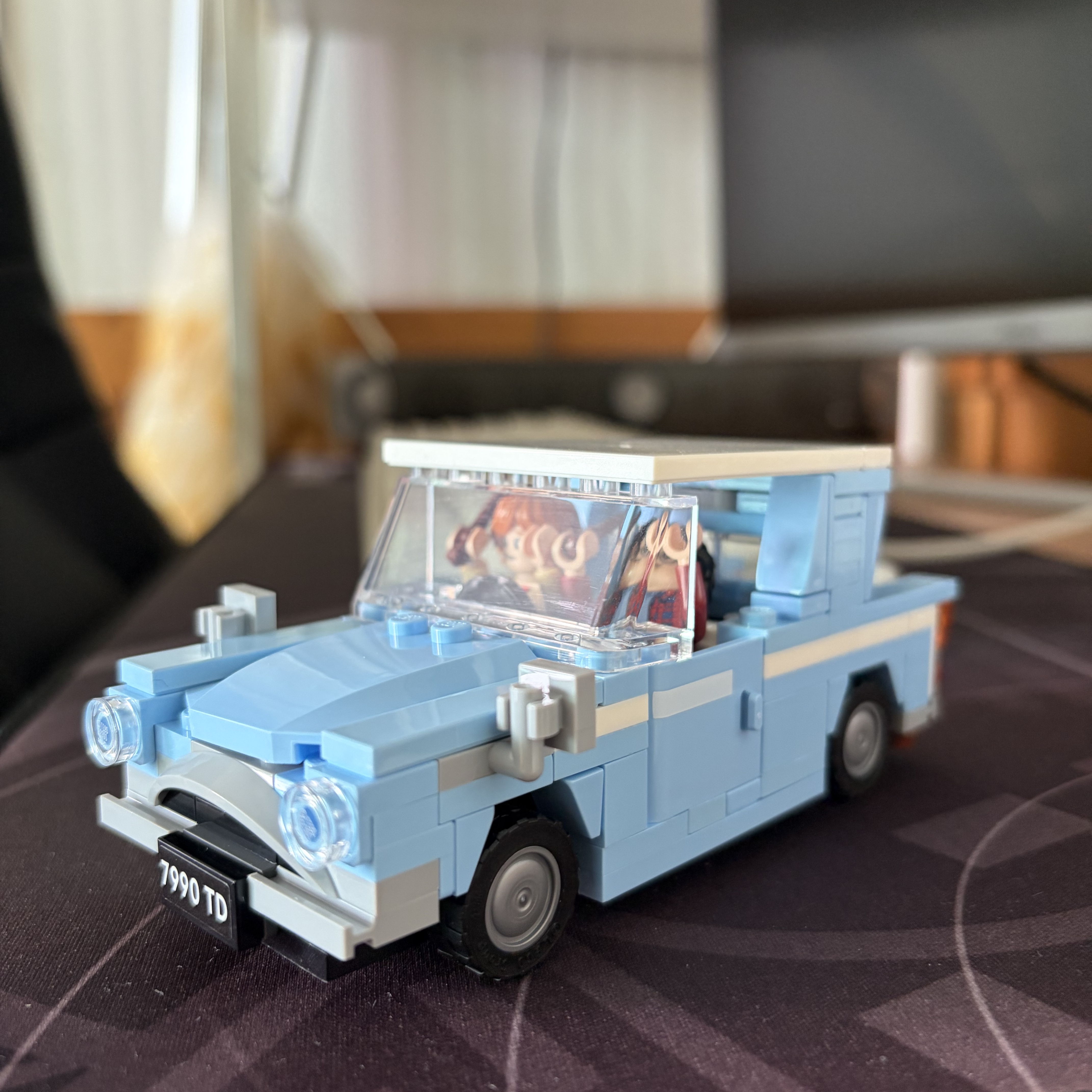 Lego Harry Potter Flying Ford Anglia 착용 스타일