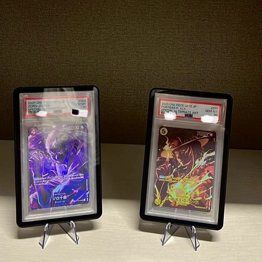 One Piece TCG Zoro-Juurou SR-SPC ST18-004 Booster Pack Legacy of the Master (Japanese Ver.), One Piece TCG Portgas D.Ace SR-SPC ST13-011 Booster Pack Legacy of the Master (Japanese Ver.) 착용 스타일