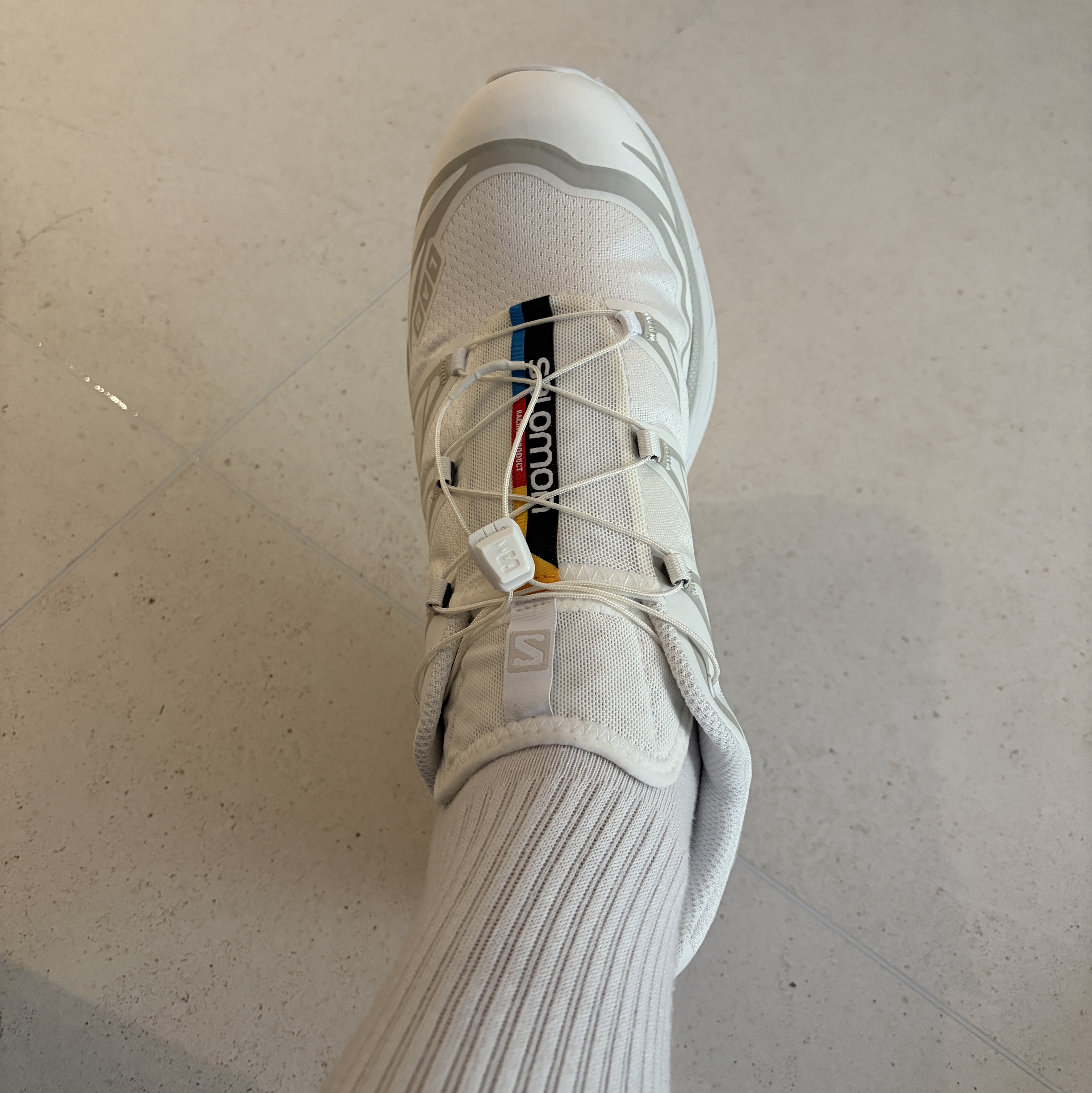 Salomon XT-6 ADV White 착용 스타일 - 4
