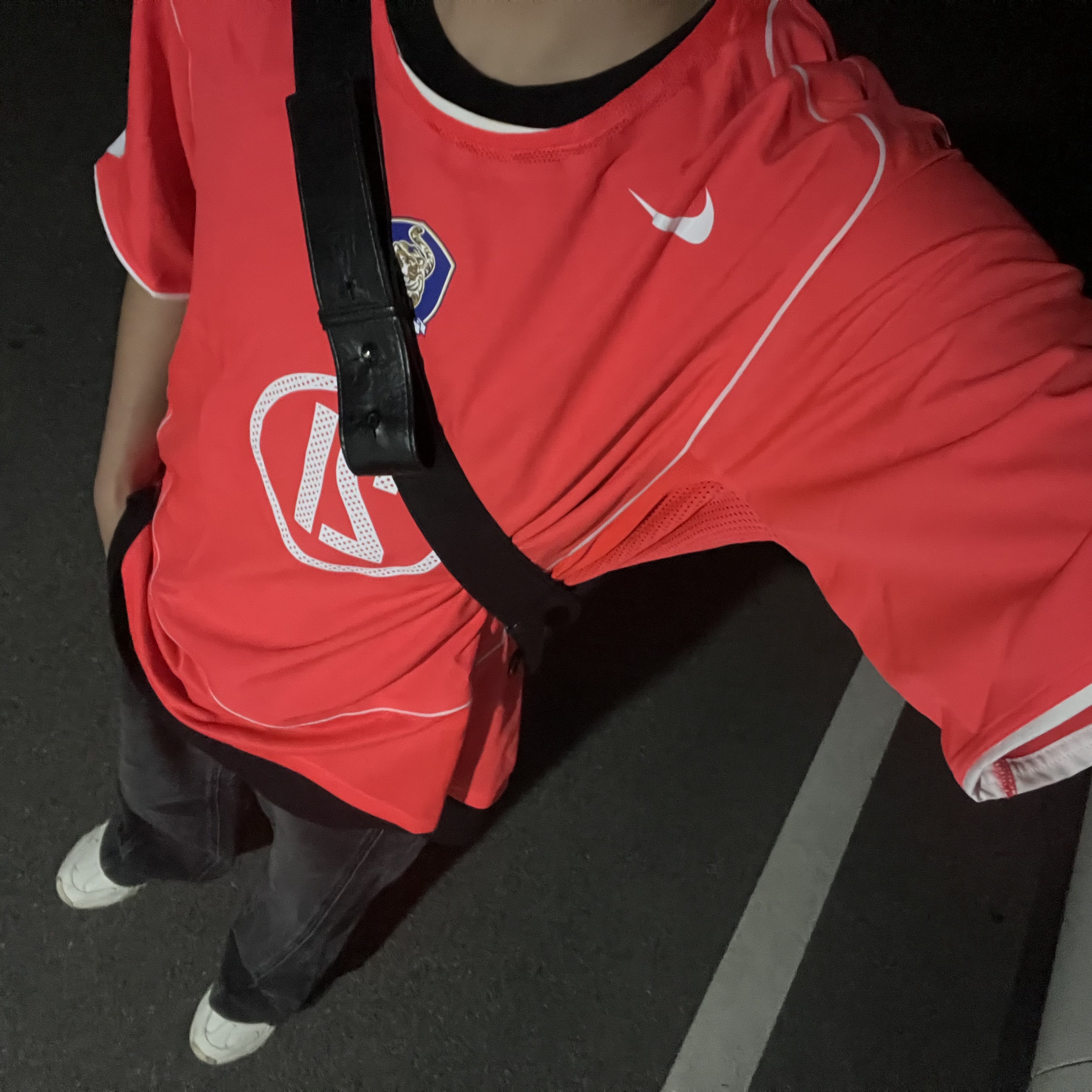 Nike Park Ji-Sung South Korea 2004 Total 90 Reissue Soccer Replica Jersey (Marking Ver.) 착용 스타일