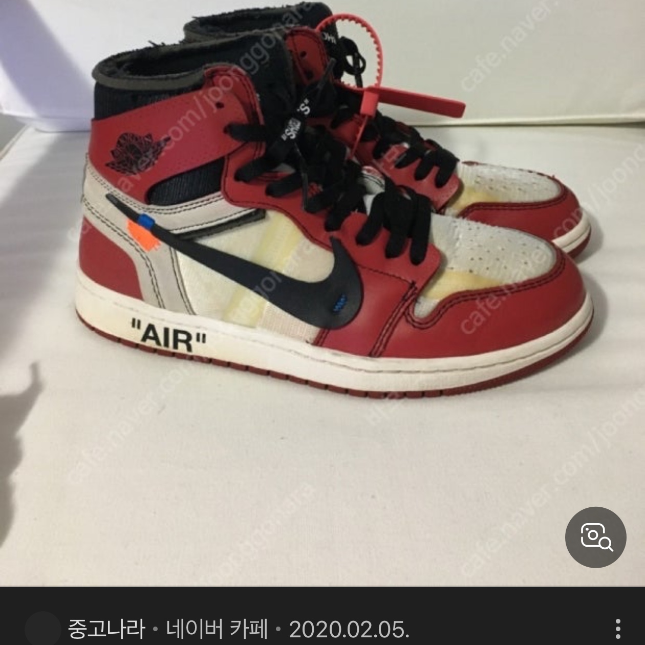 Jordan 1 x Off-White Retro High Chicago The Ten 착용 스타일