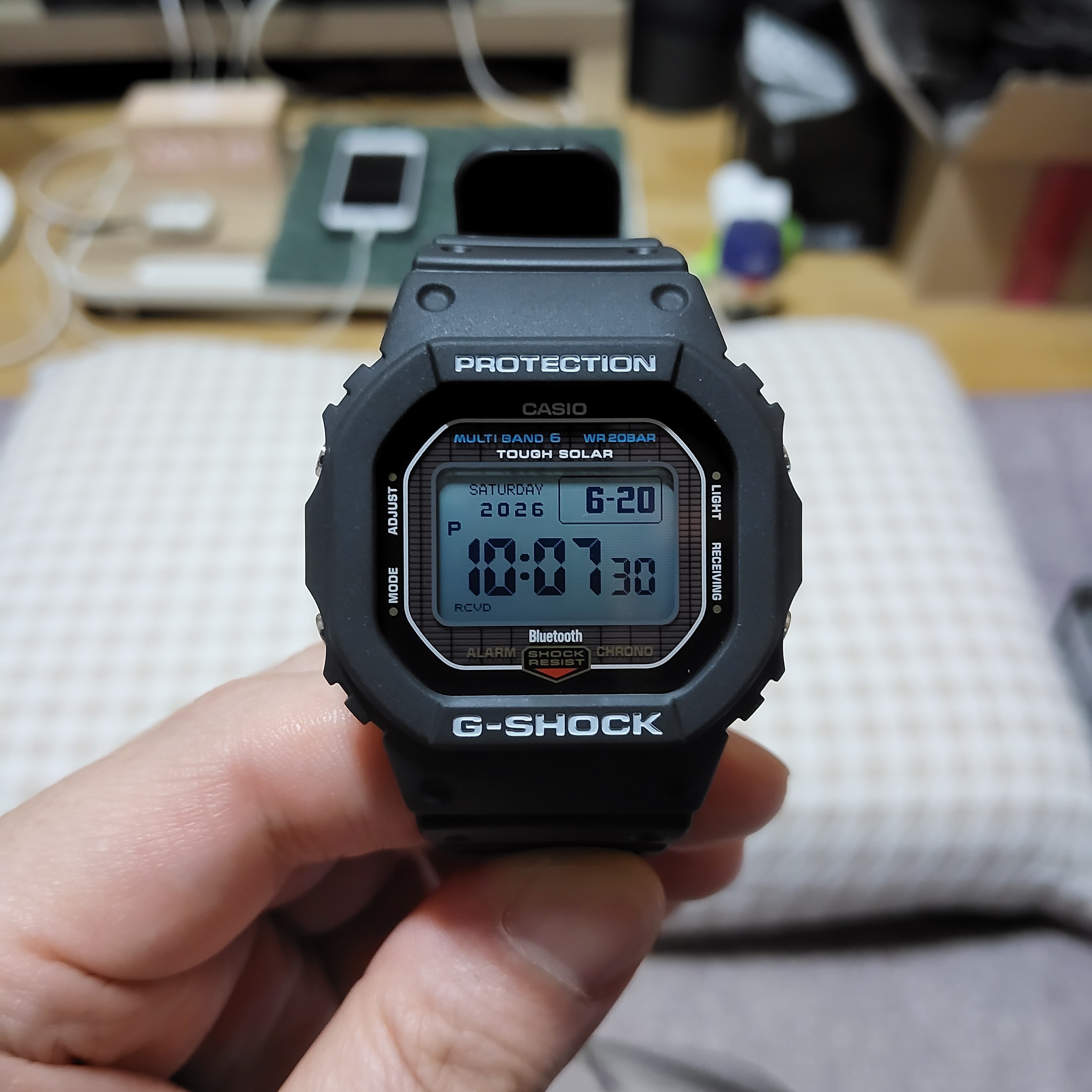 Casio G-Shock GW-BX5600-1 착용 스타일 - 5