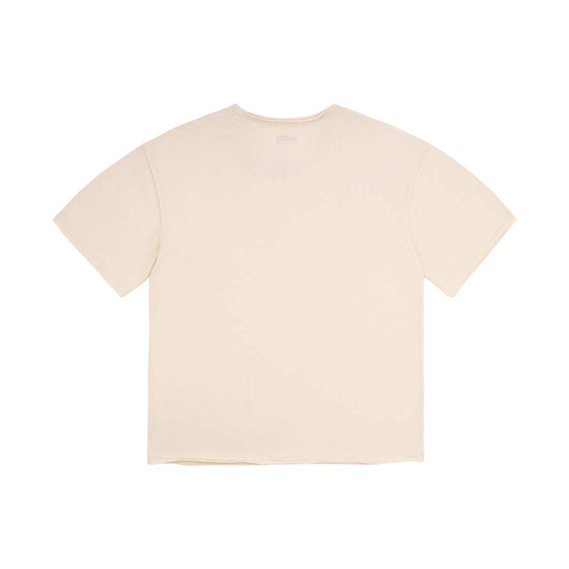 노디 코튼 30수 라운드 넥 크롭 티 바닐라(NODI Cotton 30S Round Neck Crop Tee Vanilla) - 2