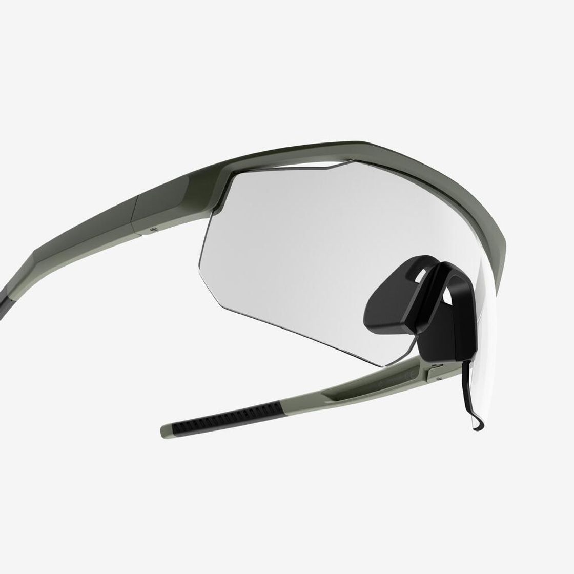 데카트론 스포츠 선글라스 포토크로믹렌즈 퍼프 500 세이지 그린(DECATHLON Sports Sunglasses Photochromic Lens Perf 500 Sage Green) - 6