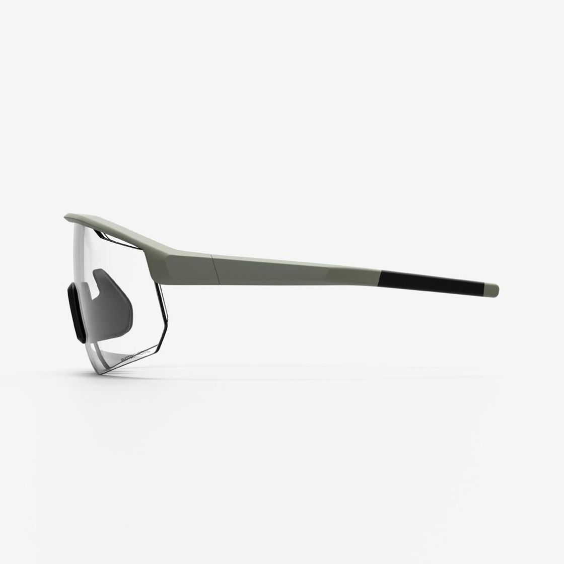 데카트론 스포츠 선글라스 포토크로믹렌즈 퍼프 500 세이지 그린(DECATHLON Sports Sunglasses Photochromic Lens Perf 500 Sage Green) - 4