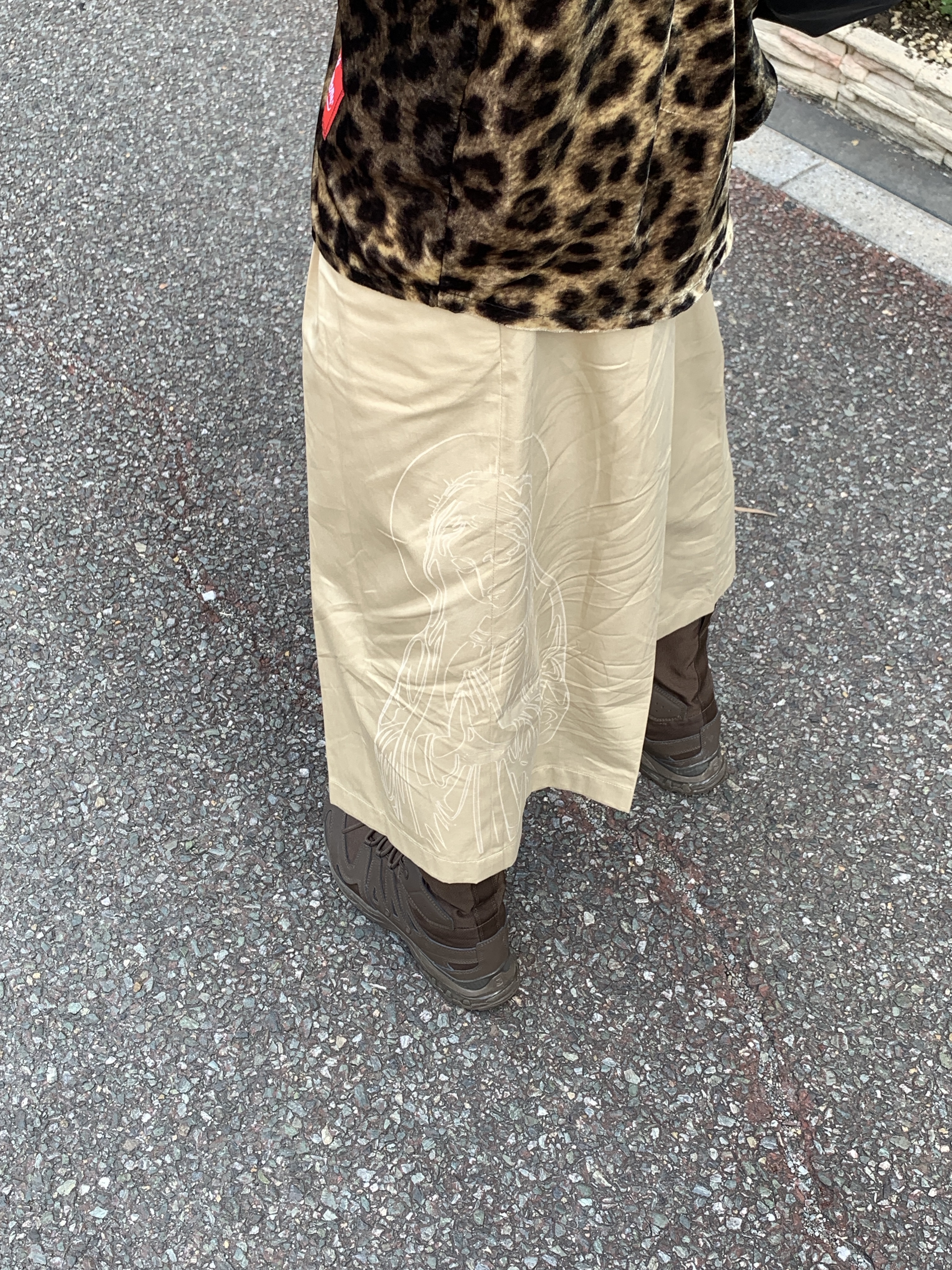 Supreme Velvet Baseball Jersey Leopard - 25SS, Supreme x Number (N)ine 6-Panel Leopard - 25FW 착용 스타일 - 6