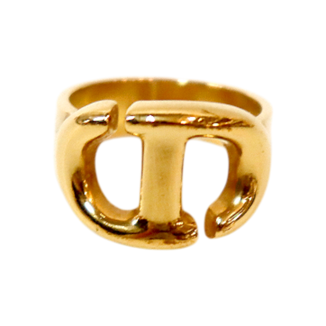ITUOVJ6TI2W8 Dior Navy CD Gold Ring A-B59797