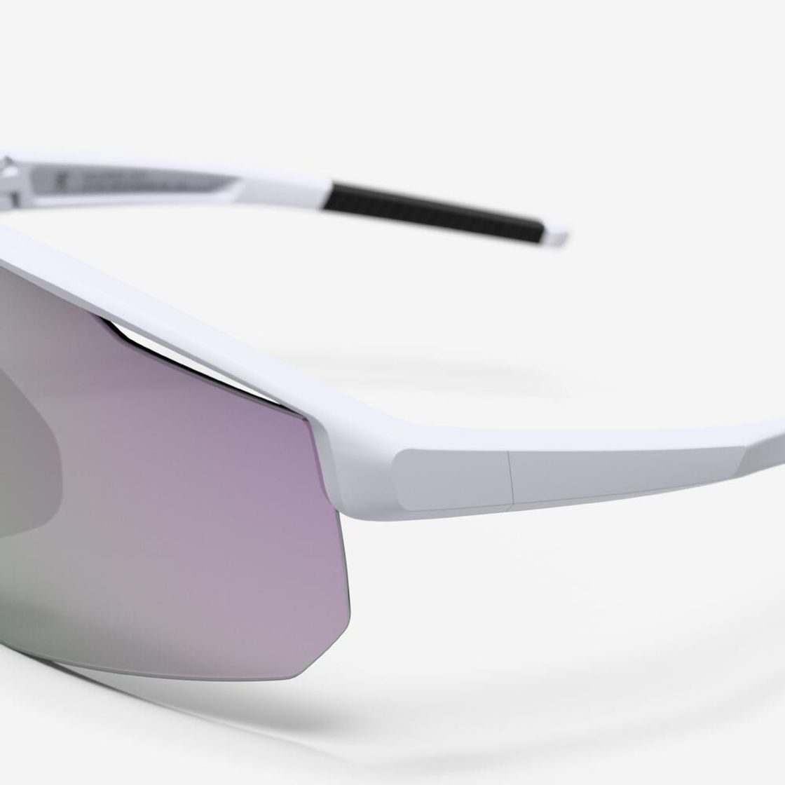 데카트론 스포츠 선글라스 미러렌즈 퍼프 500 울트라 화이트(DECATHLON Sports Sunglasses Mirror Lens Perf 500 Ultra White) - 5