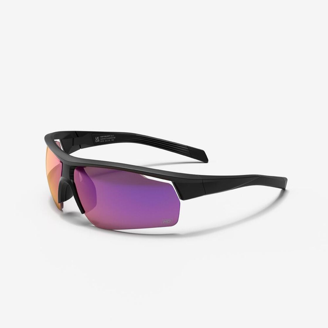 데카트론 성인 스포츠 선글라스 카테고리3 로드R 500 스모크 블랙(DECATHLON Adult Sports Sunglasses Category 3 RoadR 500 Smoke Black) - 10