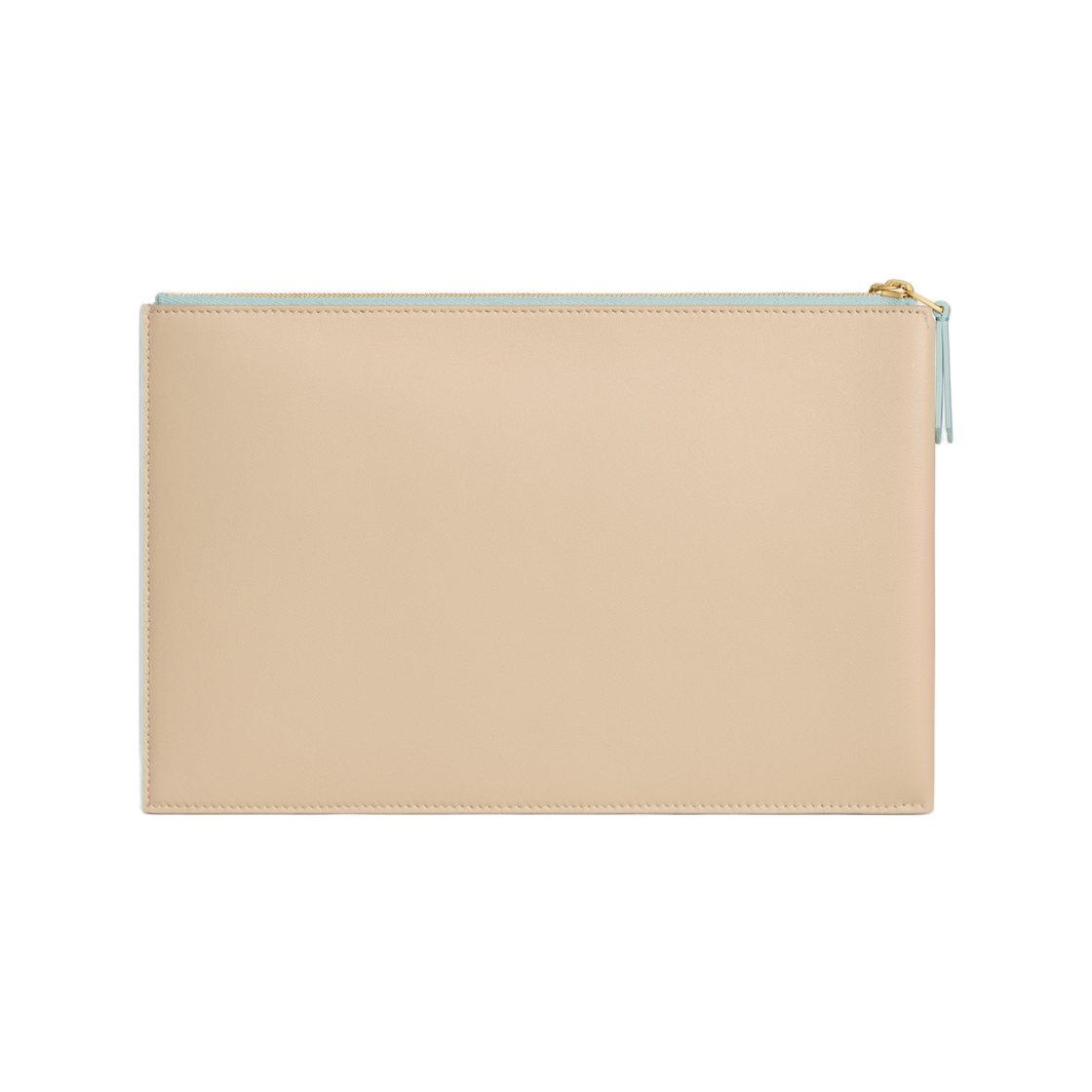 셀린느 듀오 파우치 램스킨 파우더 블루 딥 아이보리(Celine Duo Pouch in Lambskin Powder Blue Deep Ivory) - 2