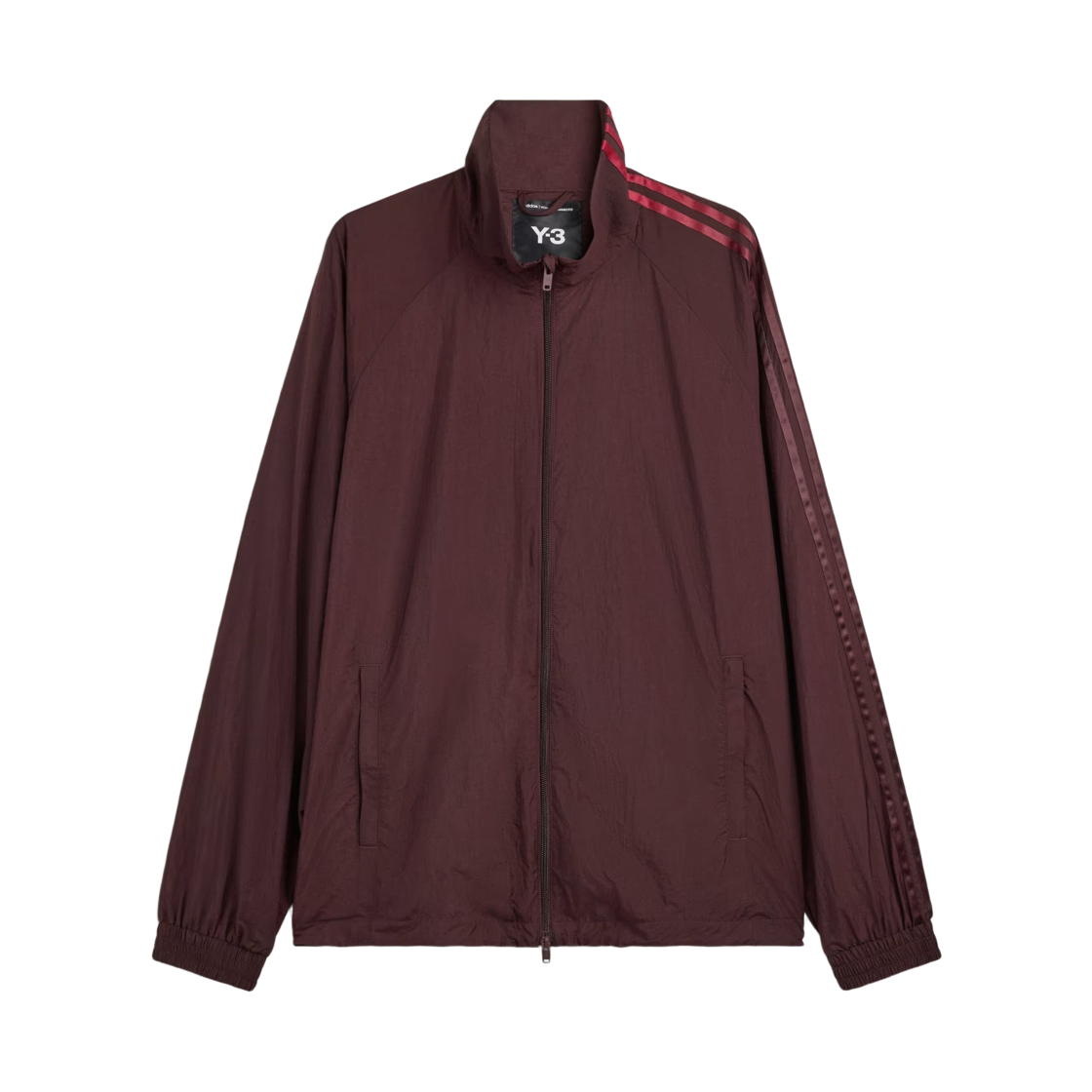 Y-3 그라데이션 삼선 나일론 트랙탑 나이트 레드(Y-3 Gradient 3 Stripes Nylon Track Top Night Red)