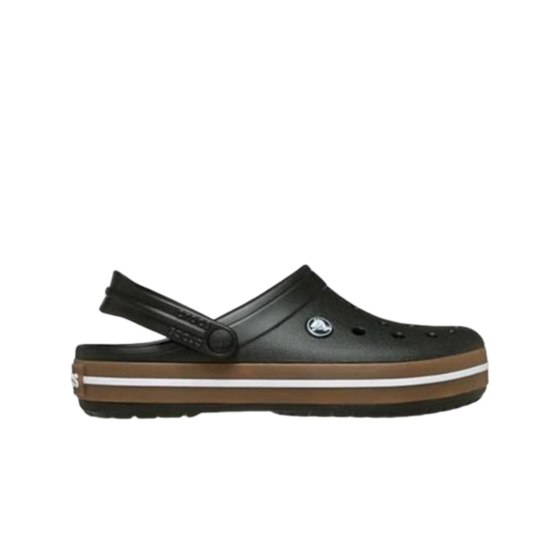 212776-001 (TD) Crocs Crocband Gum Clog Black
