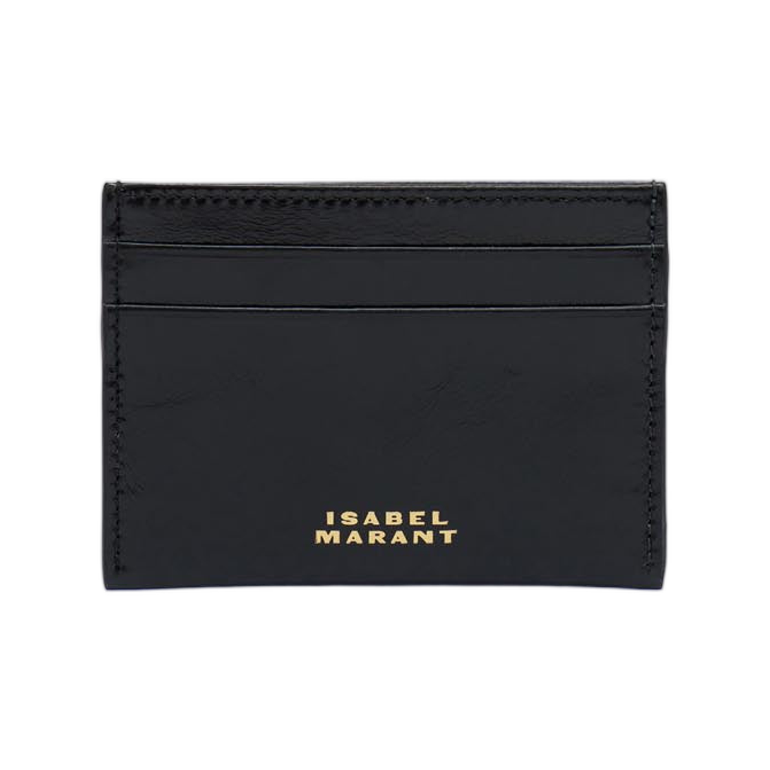 이자벨 마랑 지바 카드 홀더 블랙 골드(Isabel Marant Chiba Card Holder Black Gold)