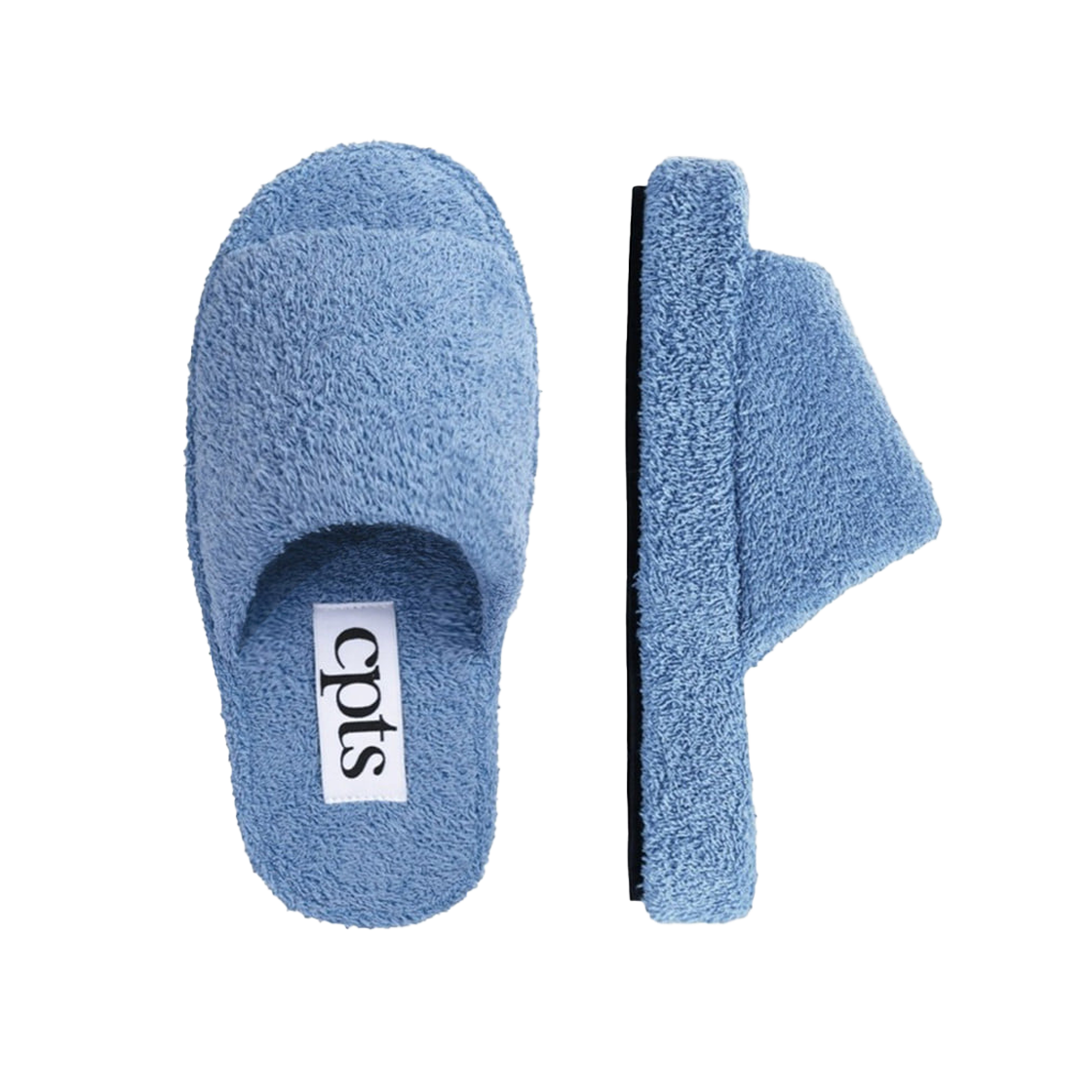 씨피티에스 호지호그 타월링 룸슈즈 페일블루(CPTS HODGEHOG TOWELING SLIDES PALE BLUE) - 1