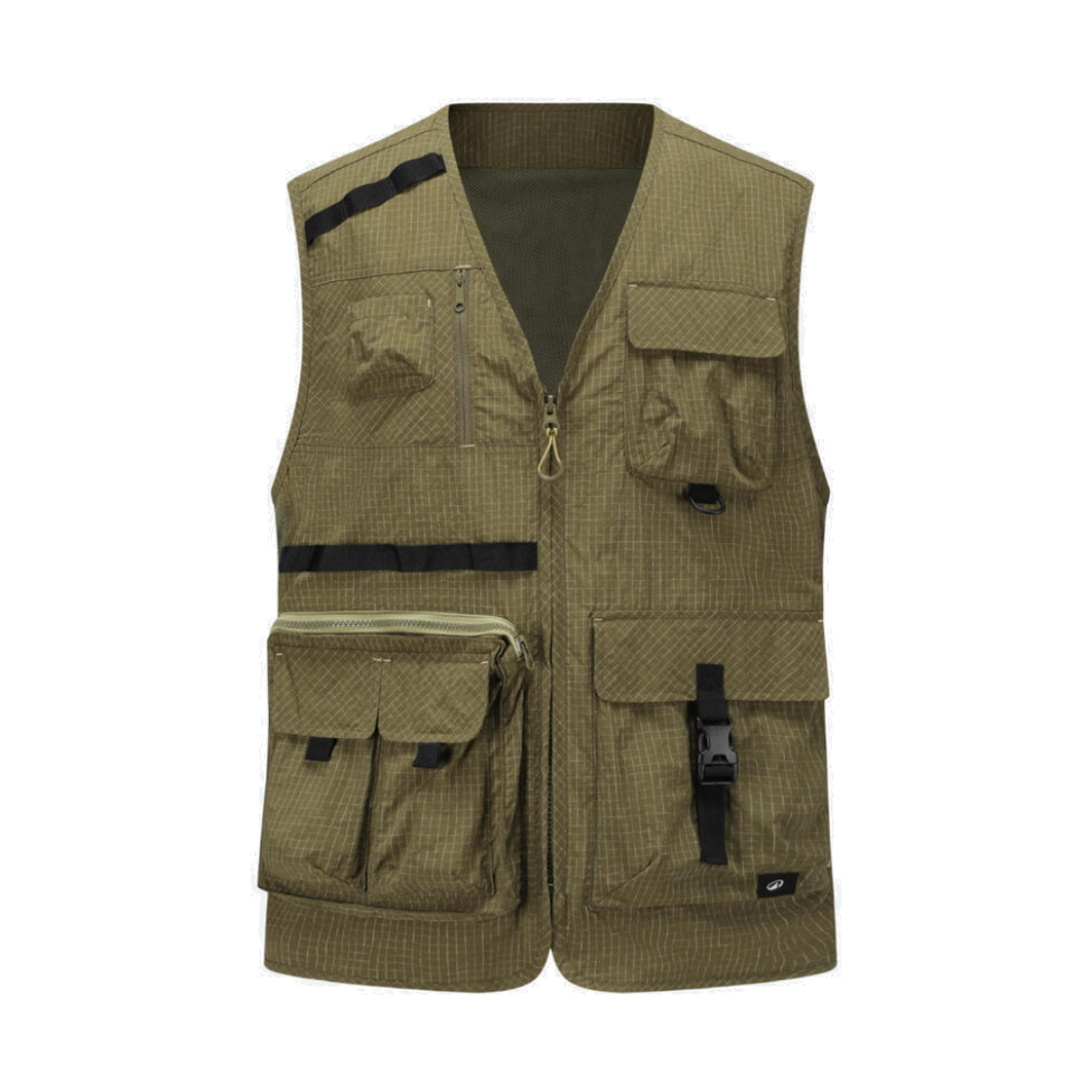 데카트론 남성 등산 베스트 NH500 골든 올리브 그린(DECATHLON Men's Hiking Vest NH500 Golden Olive Green)