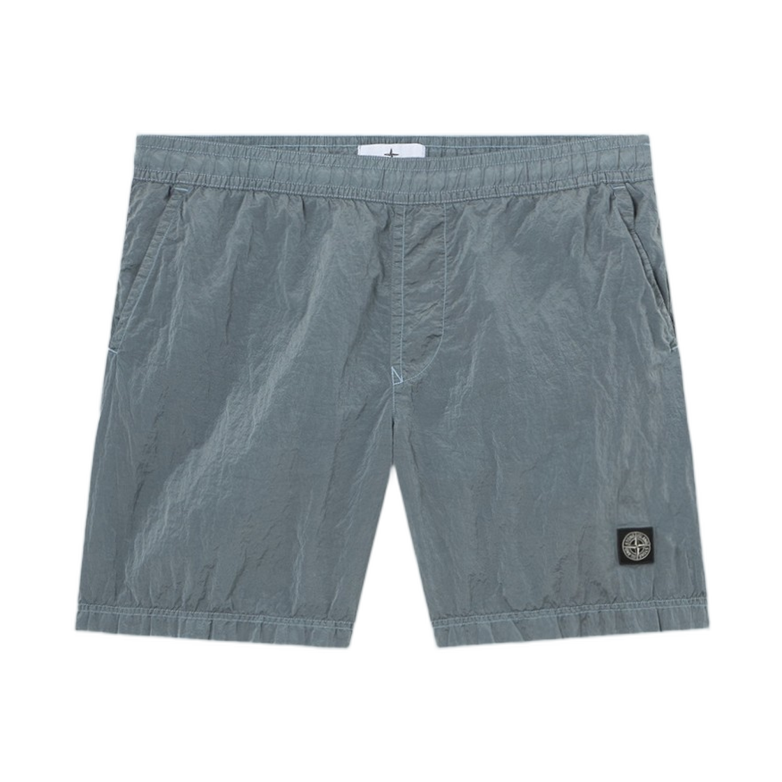 L2S15B1000-04S0043-V0049 Stone Island B100004 Nylon Metal In Econyl Regular-Fit Mid-Length Swim Shorts with Pockets Ash Grey - 26FW