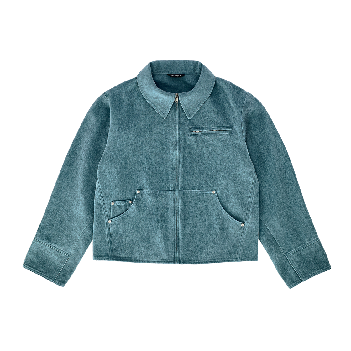 헤일로 마일드 워크 자켓 페트롤 블루(HAiiLO Miled Work Jacket Petrol Blue)