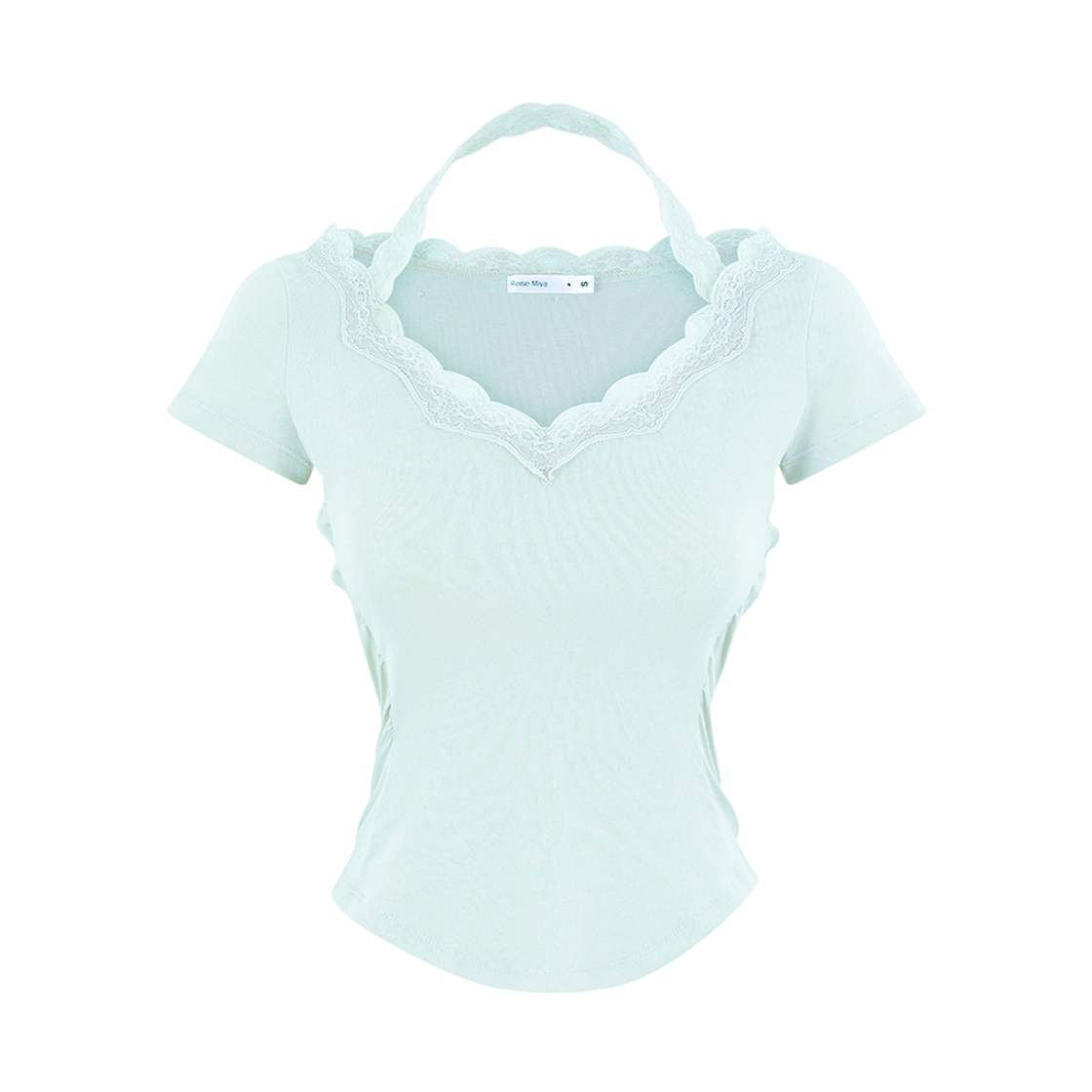 레이즈미야 릴리 홀터넥 레이스 탑 민트(REISE MIYA Lily Halterneck Top Mint) - 1