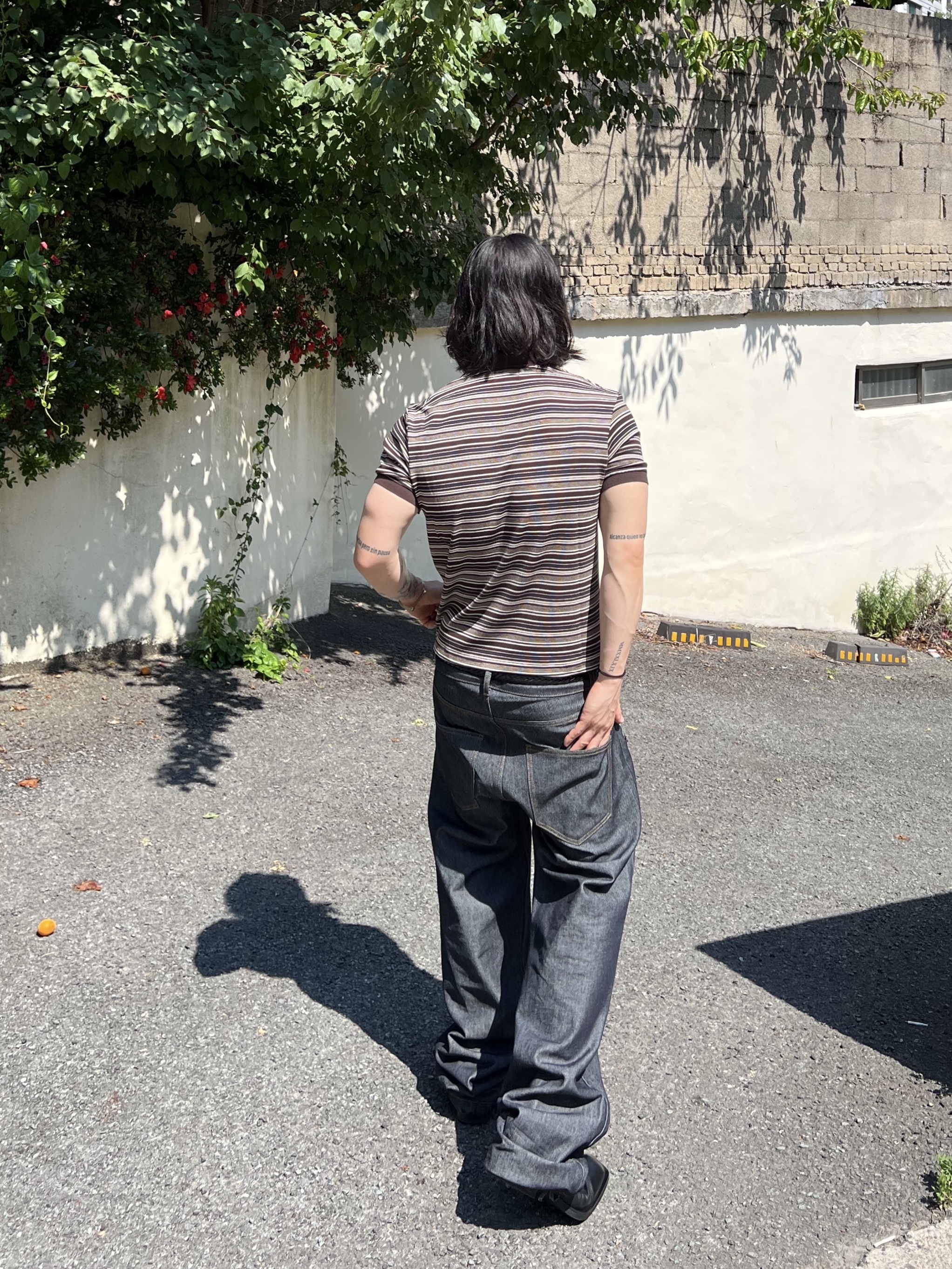 MJD LOW-RISE DUAL ZIP DENIM INDIGO, CSC x Soulesures SC:ENE 001 착용 스타일 - 6