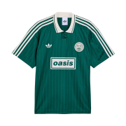 Adidas x Oasis Tour Jacquard Jersey Collegiate Green Cream White - KR Sizing