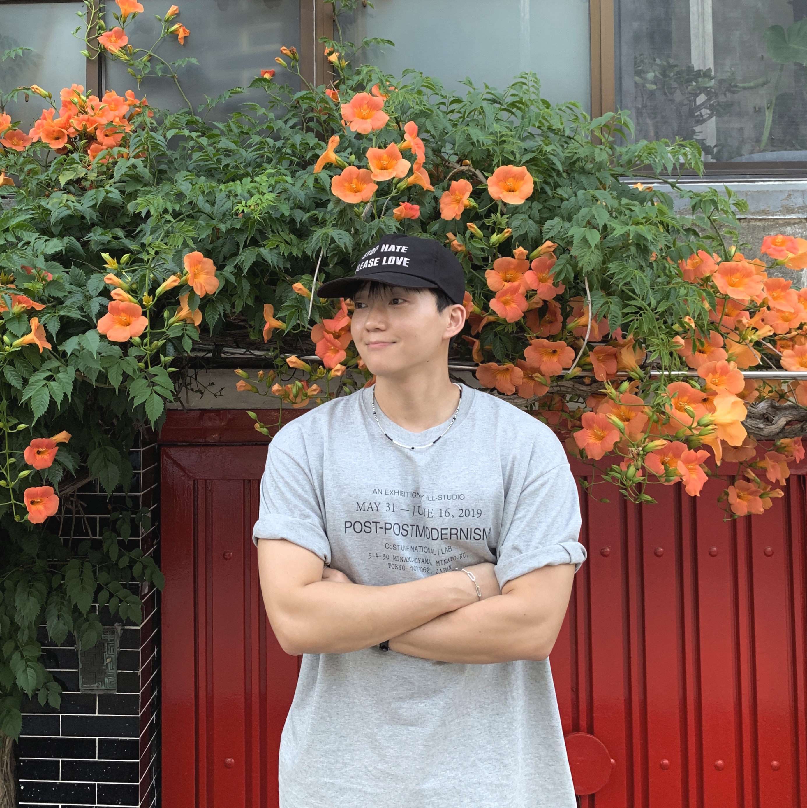 Nocle S.H.P.L Cap 4color 착용 스타일 - 1