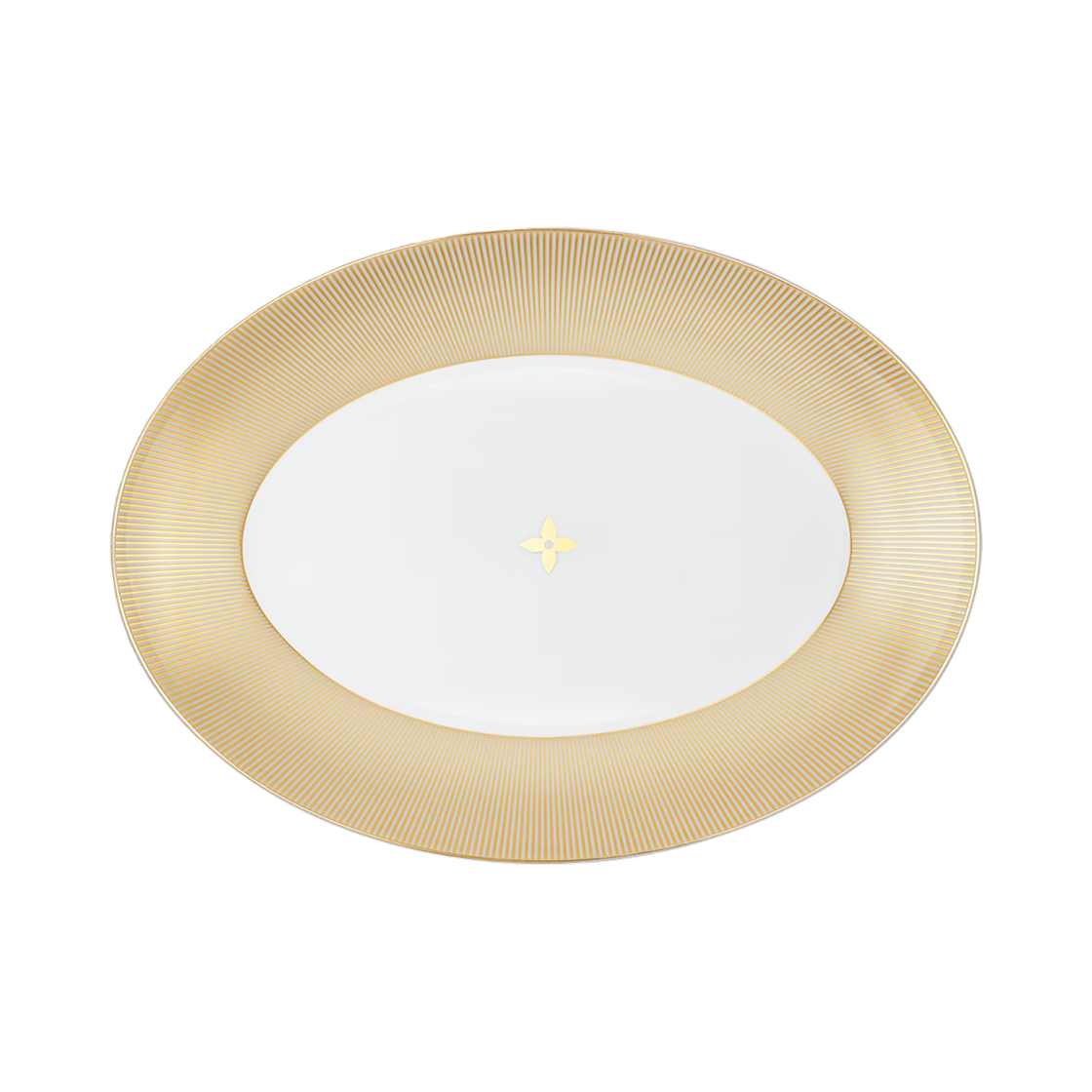 루이비통 스플렌더 오벌 플레이트 모노그램 플라워 모티프(Louis Vuitton Splendor Oval Plate Monogram Flower Motif)