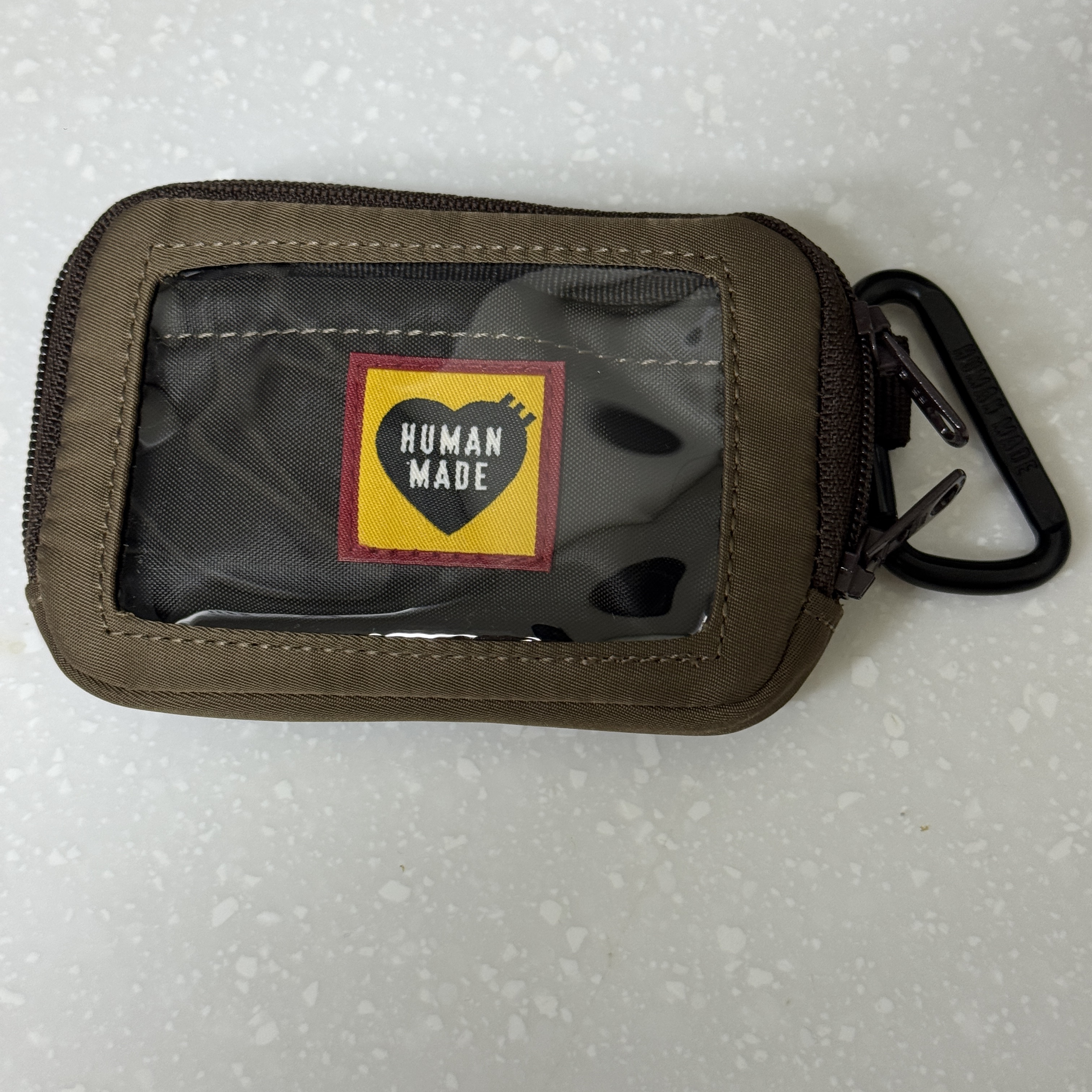 Human Made Military Card Case Brown 착용 스타일 - 3