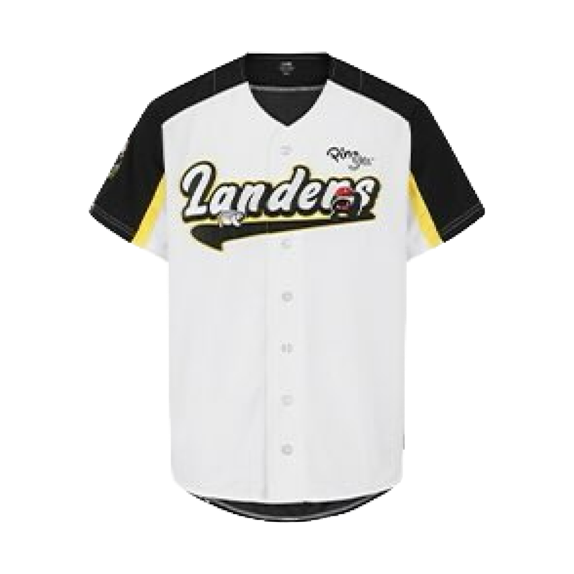 SSG 랜더스 x 핑구 유니폼 블랙 (논 마킹 버전)(SSG Landers x Pingu Uniform Black (Non Marking Ver.))