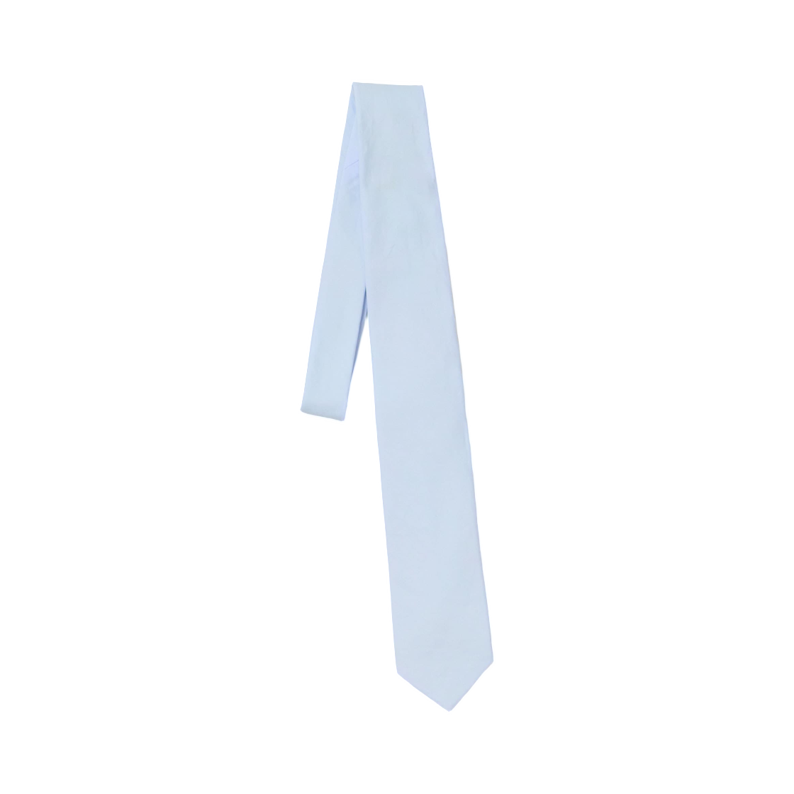 오라리 워시드 핀스 트윌 타이 라이트 블루(Auralee Washed Finx Twill Tie Light Blue)