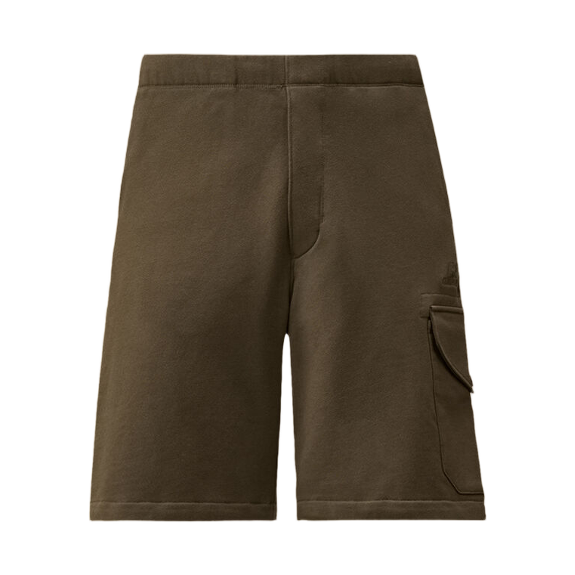 C.P. 컴퍼니 다이애그널 레이즈드 플리스 카고 스웨트쇼츠 건메탈 그레이 - 25FW(C.P. Company Diagonal Raised Fleece Cargo Sweatshorts Gunmetal Grey - 25FW)