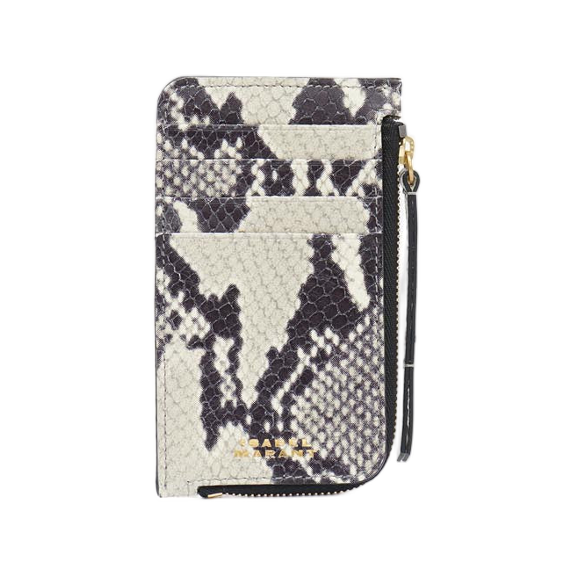 이자벨 마랑 코치 카드 홀더 파이썬 이펙트 샌드(Isabel Marant Kochi Card Holder Python Effect Sand)