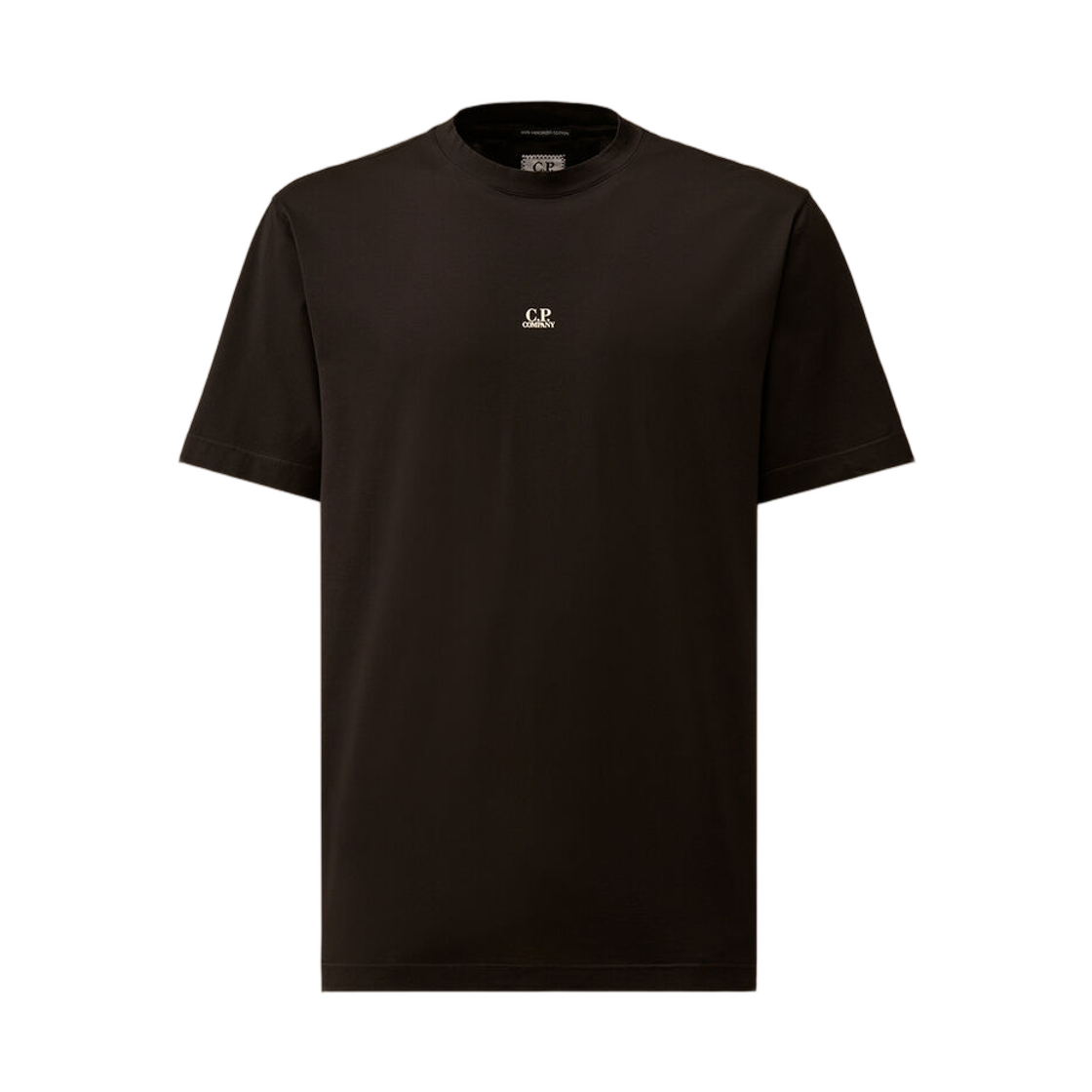 20CMTS114A006374G999 C.P. Company Mercerized Jersey 70/2 Gasato Short Sleeve T-Shirt Black - 26SS