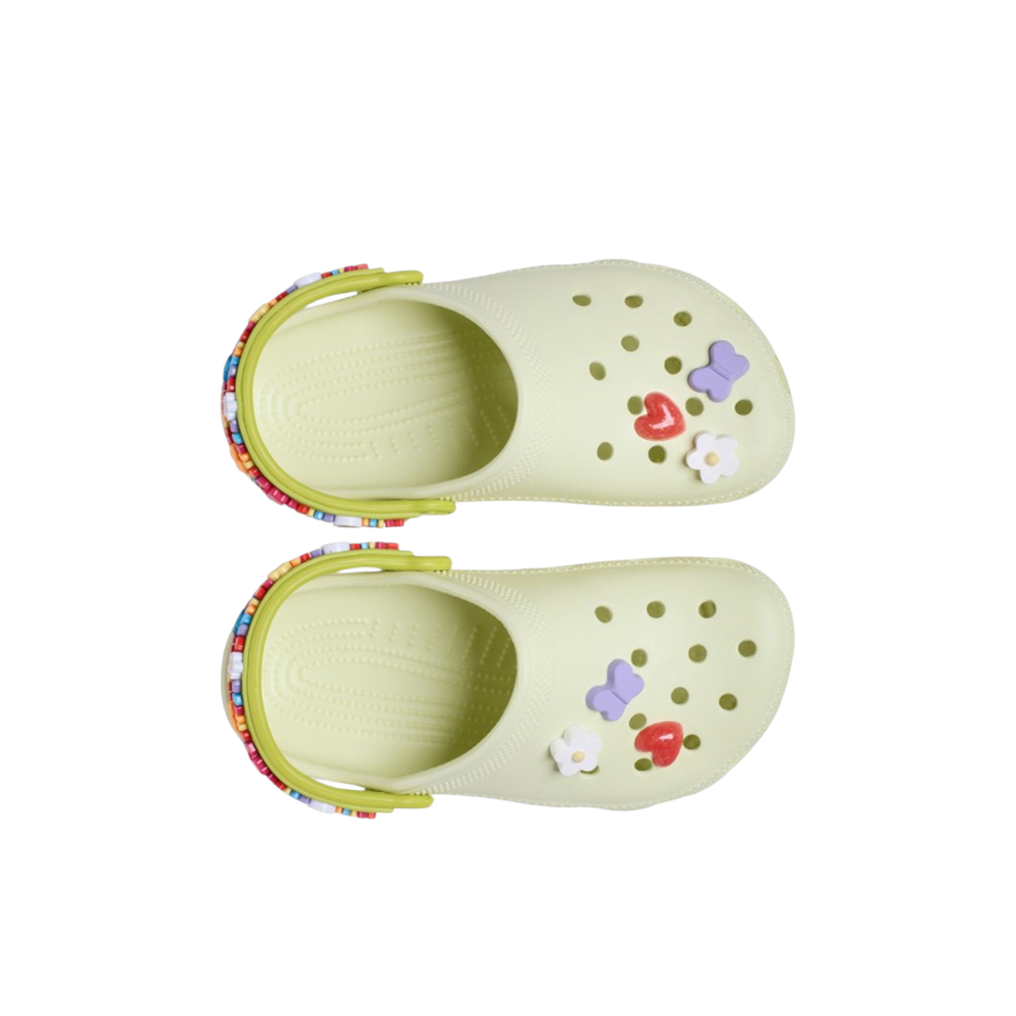 (TD) 크록스 클래식 프렌드쉽 브레이슬릿 클로그 그린((TD) Crocs Classic Friendship Bracelet Clog Green) - 2