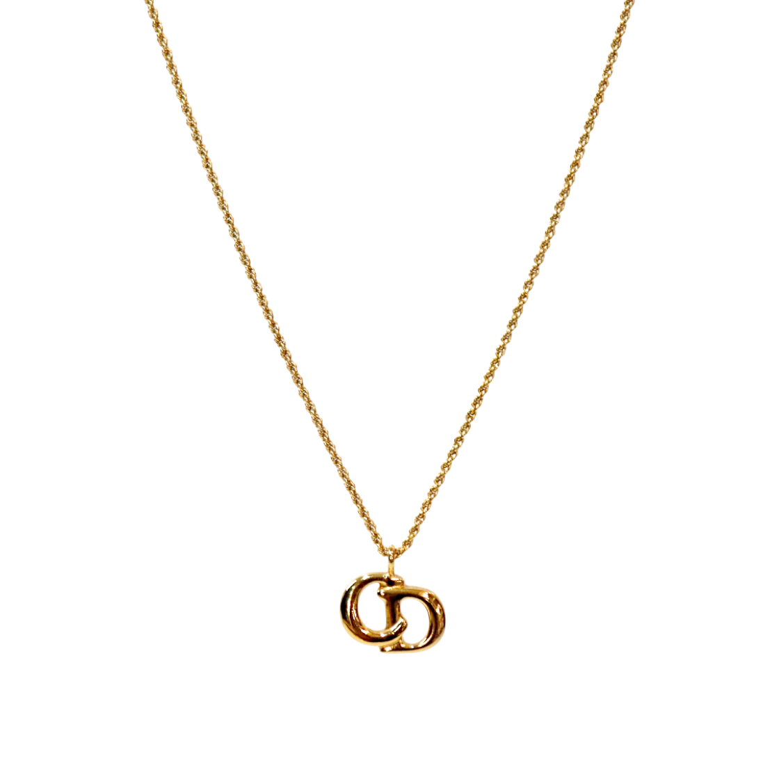ITBJVD2FWQUH Dior CD Gold Necklace A-B57458