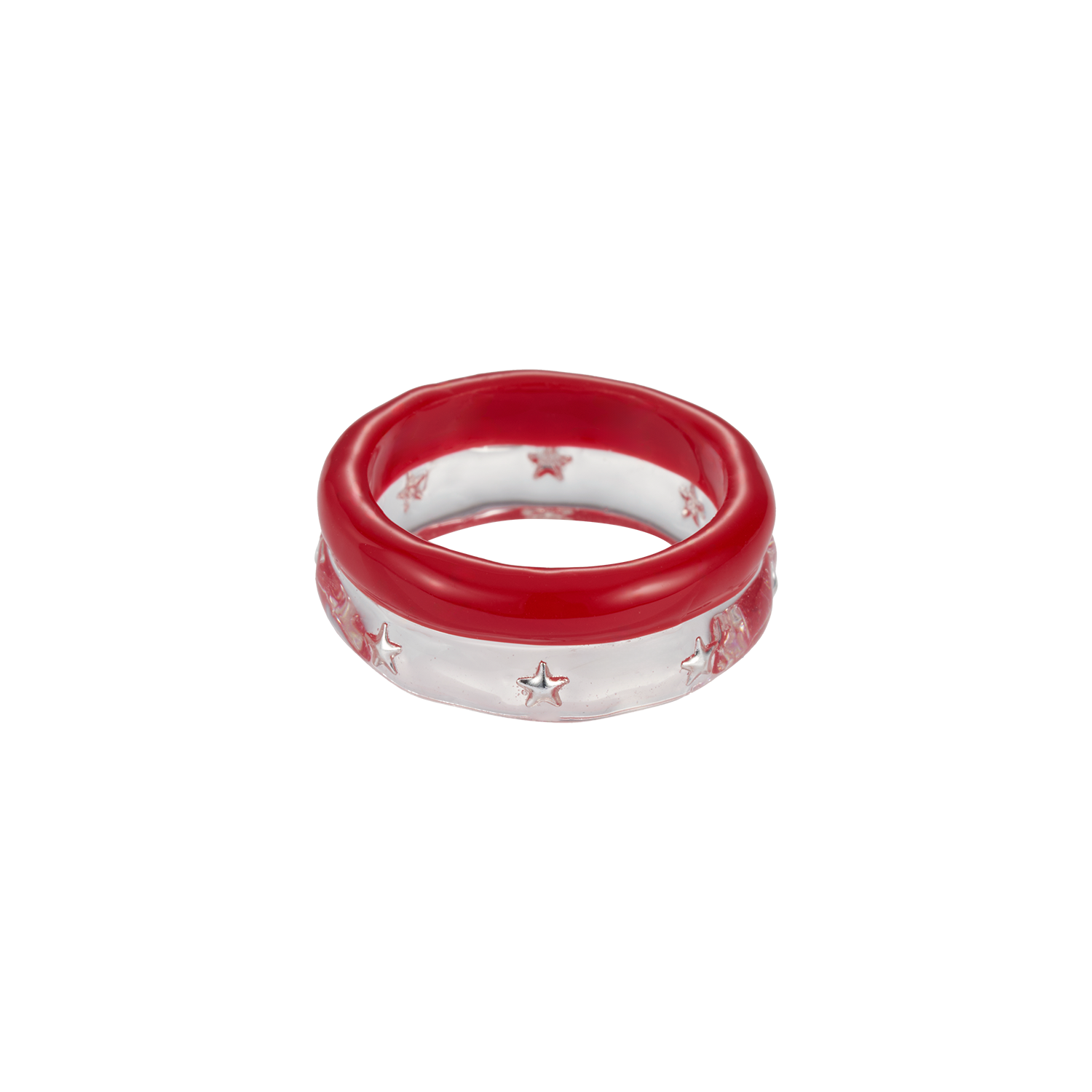 엔프프 로그 투 트랙 링 레드(Nff Rogue Two Track Ring Red)