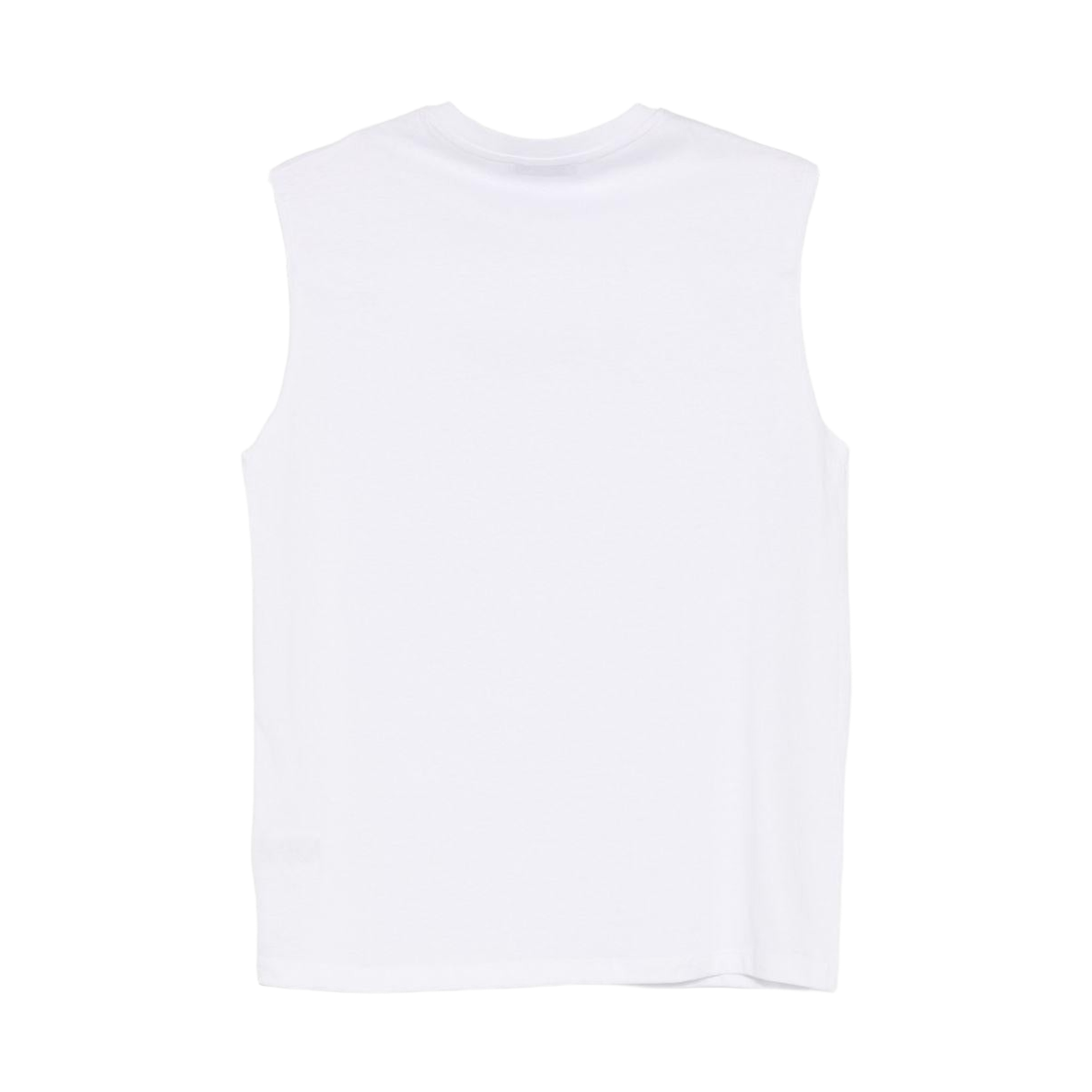 (키즈) 엠에스지엠 로고 슬리브리스 화이트((Kids) MSGM Logo Sleeveless White) - 2