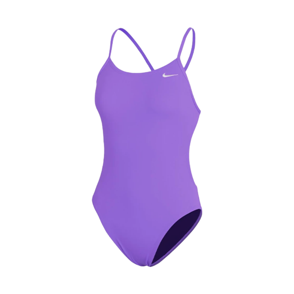 NESSA018-569 (W) Nike Swim Answer Solid Cut Out Bright Violet