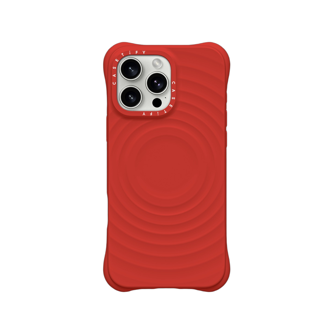 케이스티파이 아이폰 맥세이프 리플 케이스 토마토 레드(Casetify iPhone MagSafe Ripple Case Tomato Red) - 3