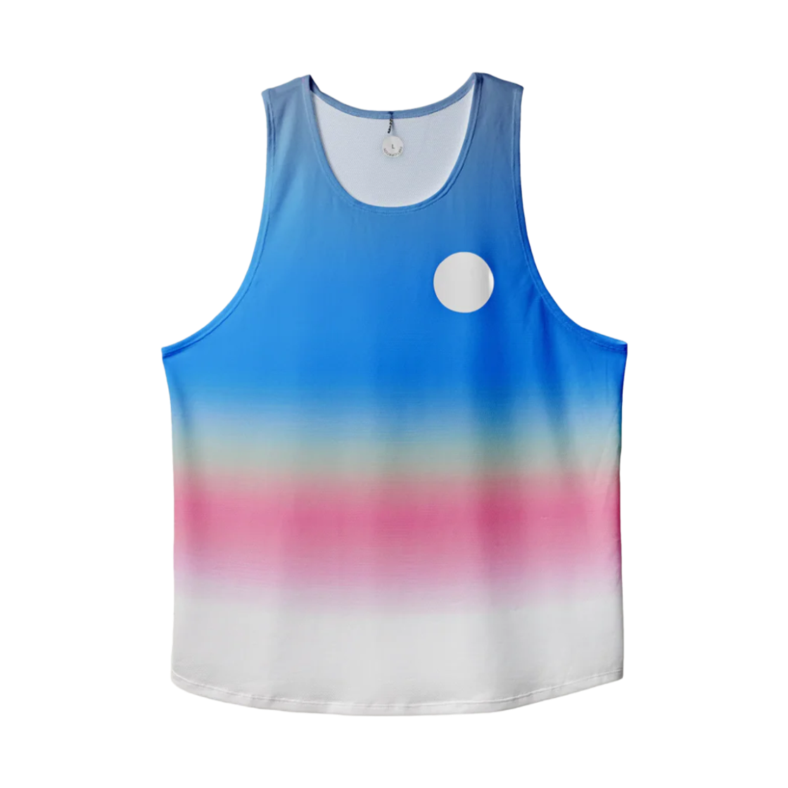 파티시페이션 레이어 케이크 싱글렛 블루 화이트(Participation Layer Cake Singlet Blue White)