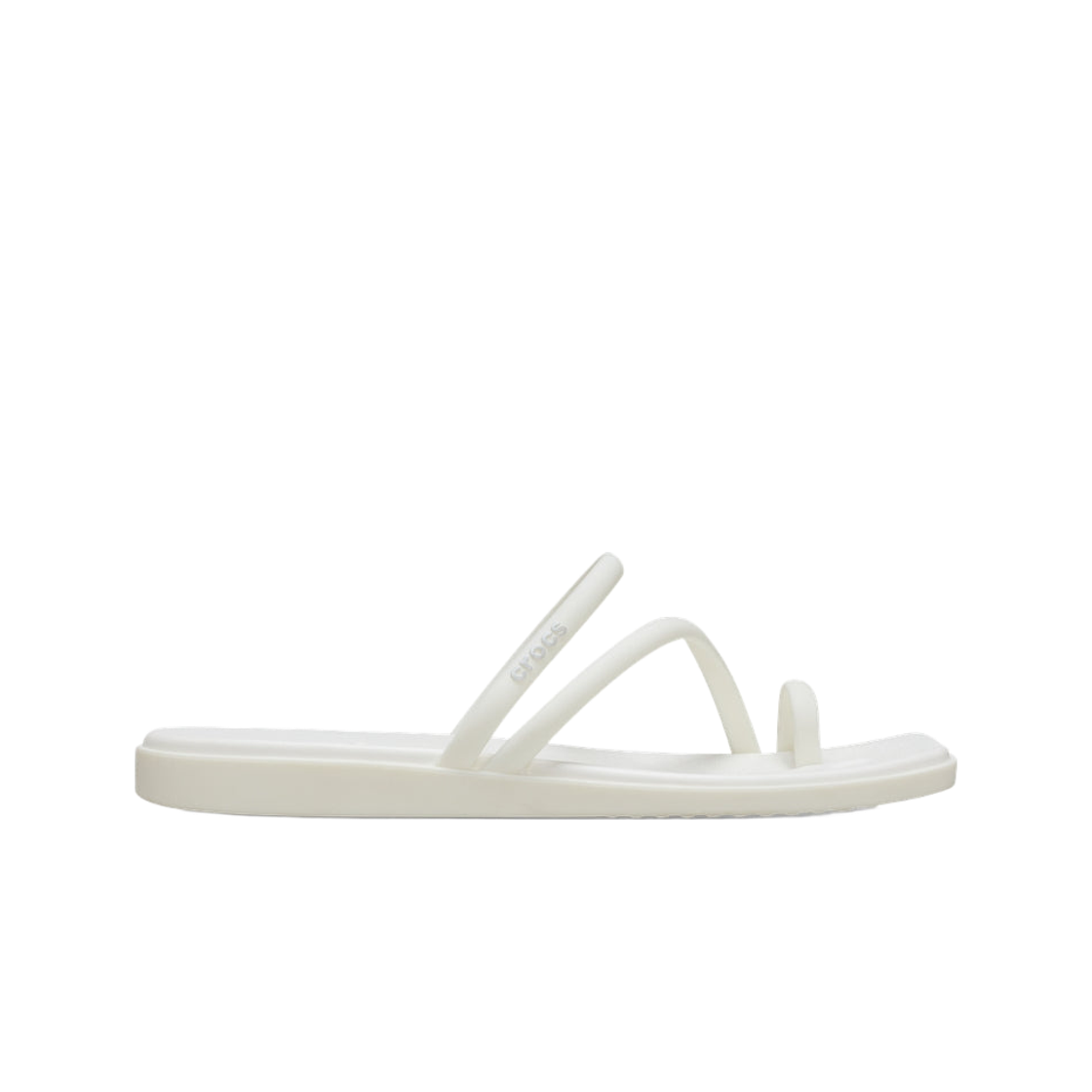 209862-0WV (W) Crocs Miami Toe Loop Sandal Chalk