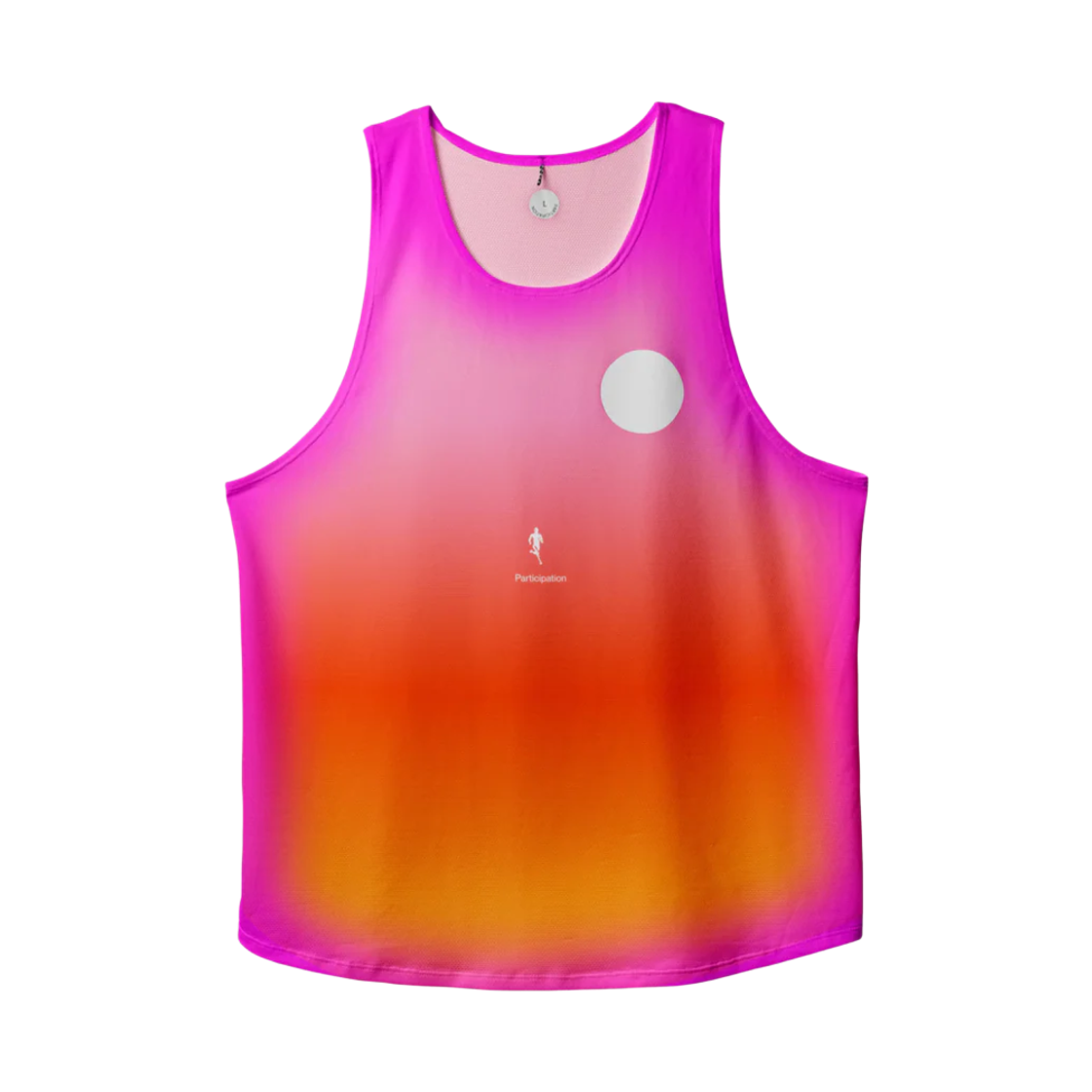 파티시페이션 핑크 글로우 싱글렛 핑크 오렌지(Participation Pink Glow Singlet Pink Orange) - 1