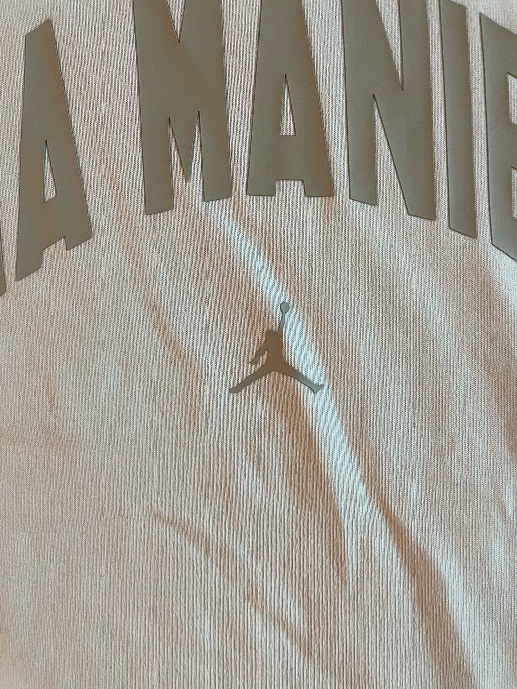 Jordan x A Ma Maniere T-Shirt Phantom (HF0538-030) 착용 스타일 - 4