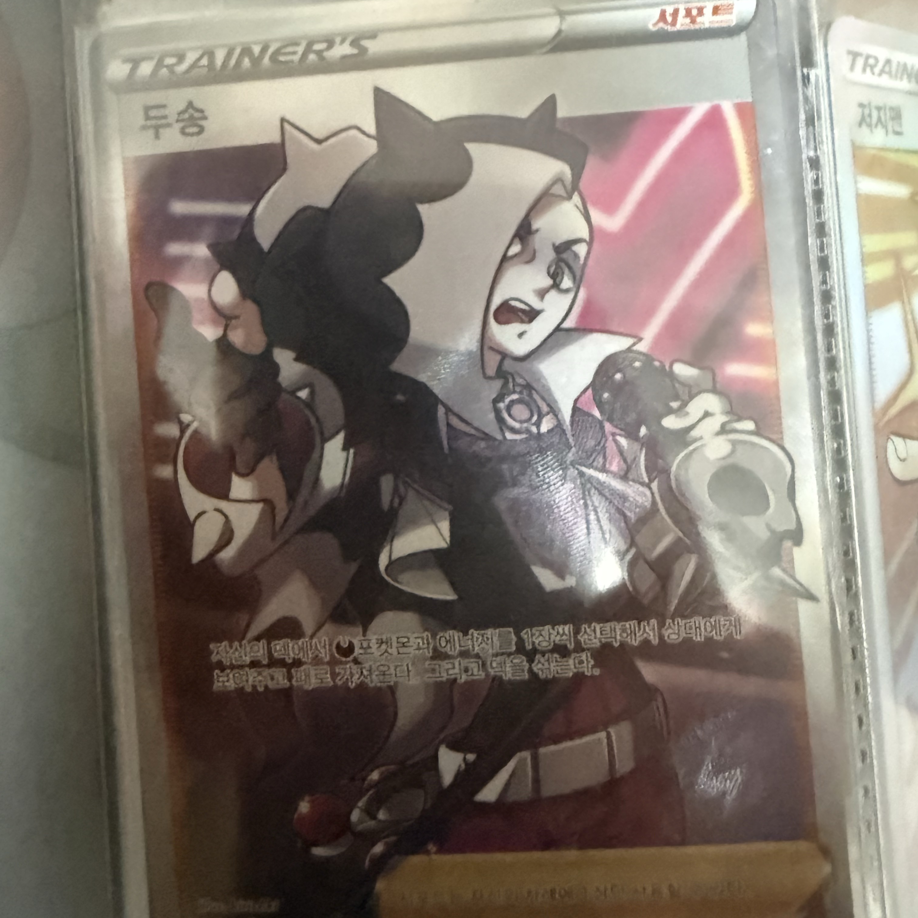 Pokemon TCG Piers SR Infinity Zone (Korean Ver.) 착용 스타일