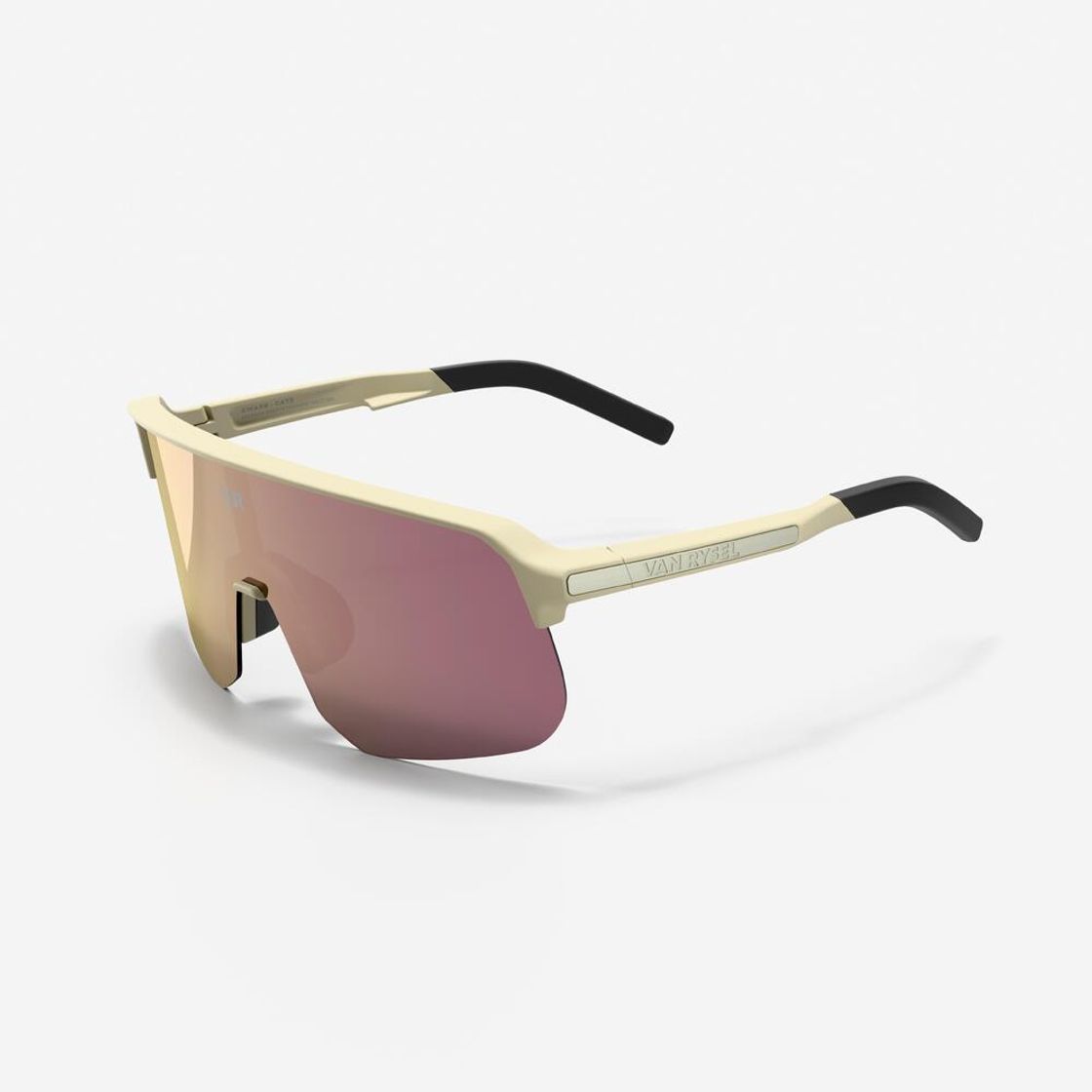 데카트론 스포츠 미러렌즈 선글라스 케이웨어 베이지(DECATHLON Sports Mirror Lens Sunglasses K-Wear Beige) - 2