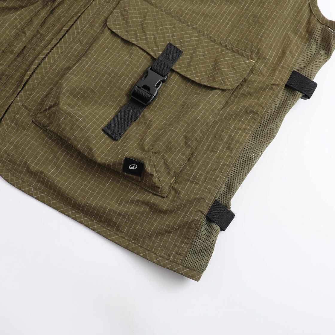 데카트론 남성 등산 베스트 NH500 골든 올리브 그린(DECATHLON Men's Hiking Vest NH500 Golden Olive Green) - 4