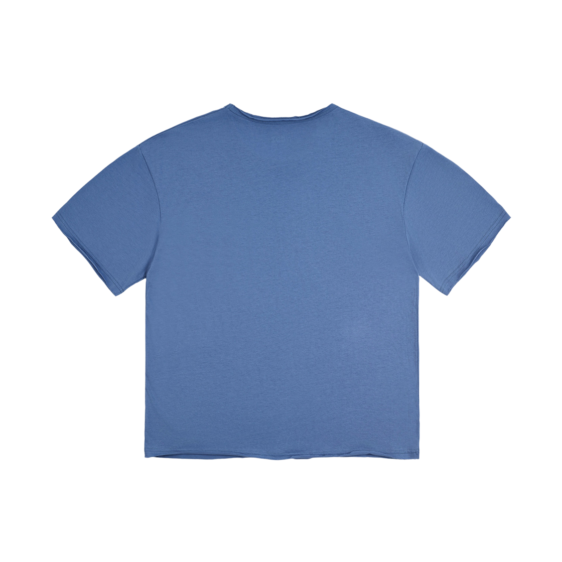 노디 코튼 30수 라운드 넥 크롭 티 오션 블루(NODI Cotton 30S Round Neck Crop Tee Ocean Blue) - 2